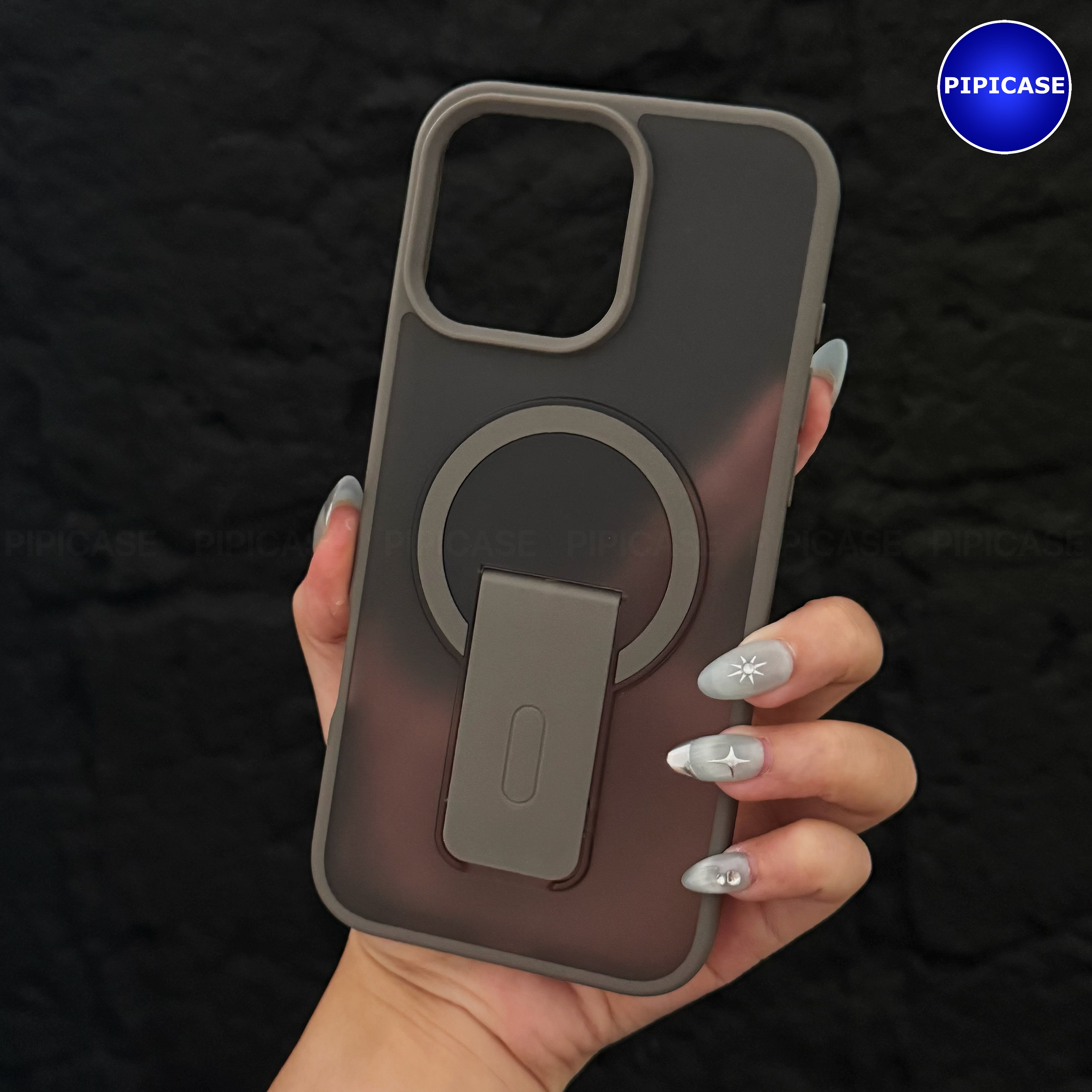 Ốp Lưng iPhone 16 Pro Max - Quin - Xám_thumbnail_12