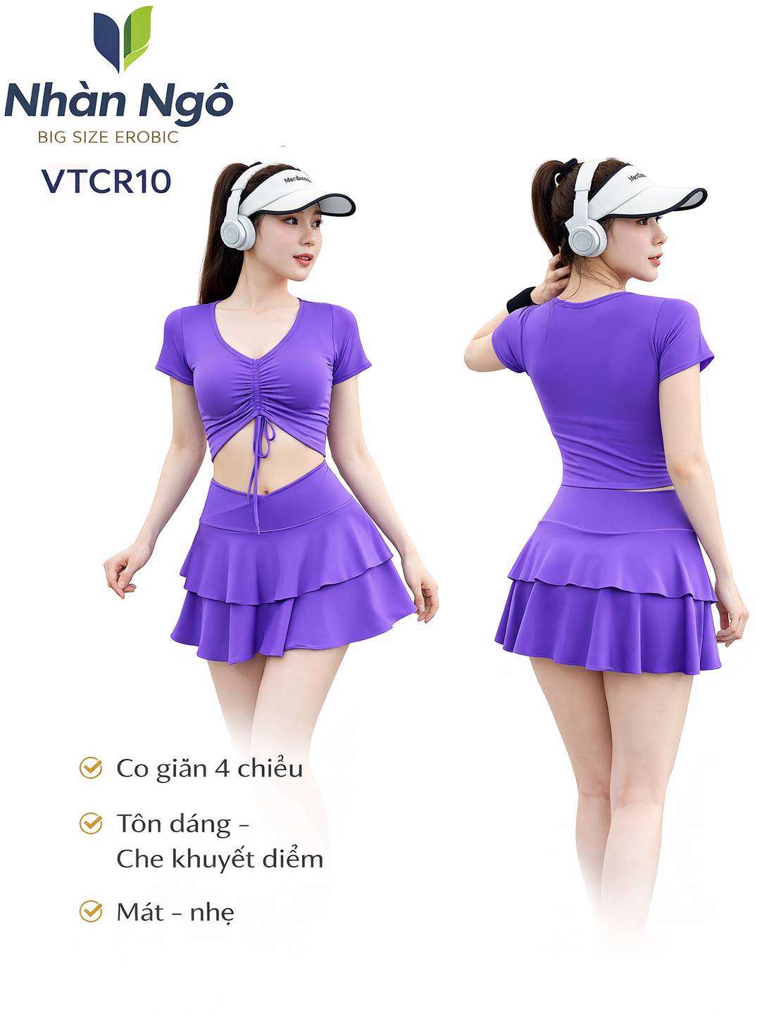 ĐỒ BƠI NỮ ĐA NĂNG KÍN ĐÁO VTCR – CHE BỤNG, TÔN DÁNG, CO GIÃN 4 CHIỀU_thumbnail_2