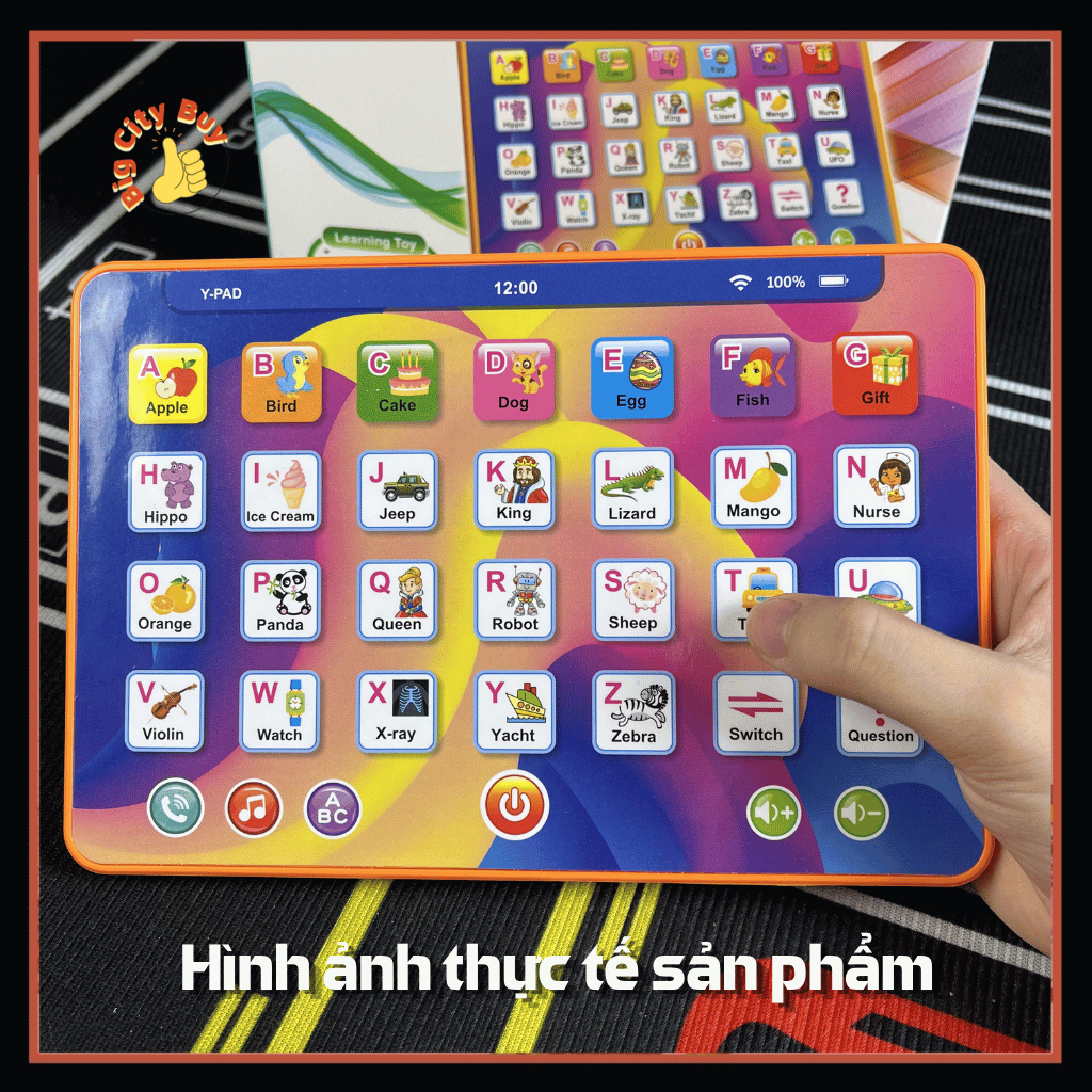 Máy Tính Bảng Học Tiếng Anh Cho Bé, Bảng ABC Phát Âm Chuẩn, Đồ Chơi Giáo Dục Có Nhạc & Game Đoán Từ BigcityBuy 328MTB_thumbnail_7