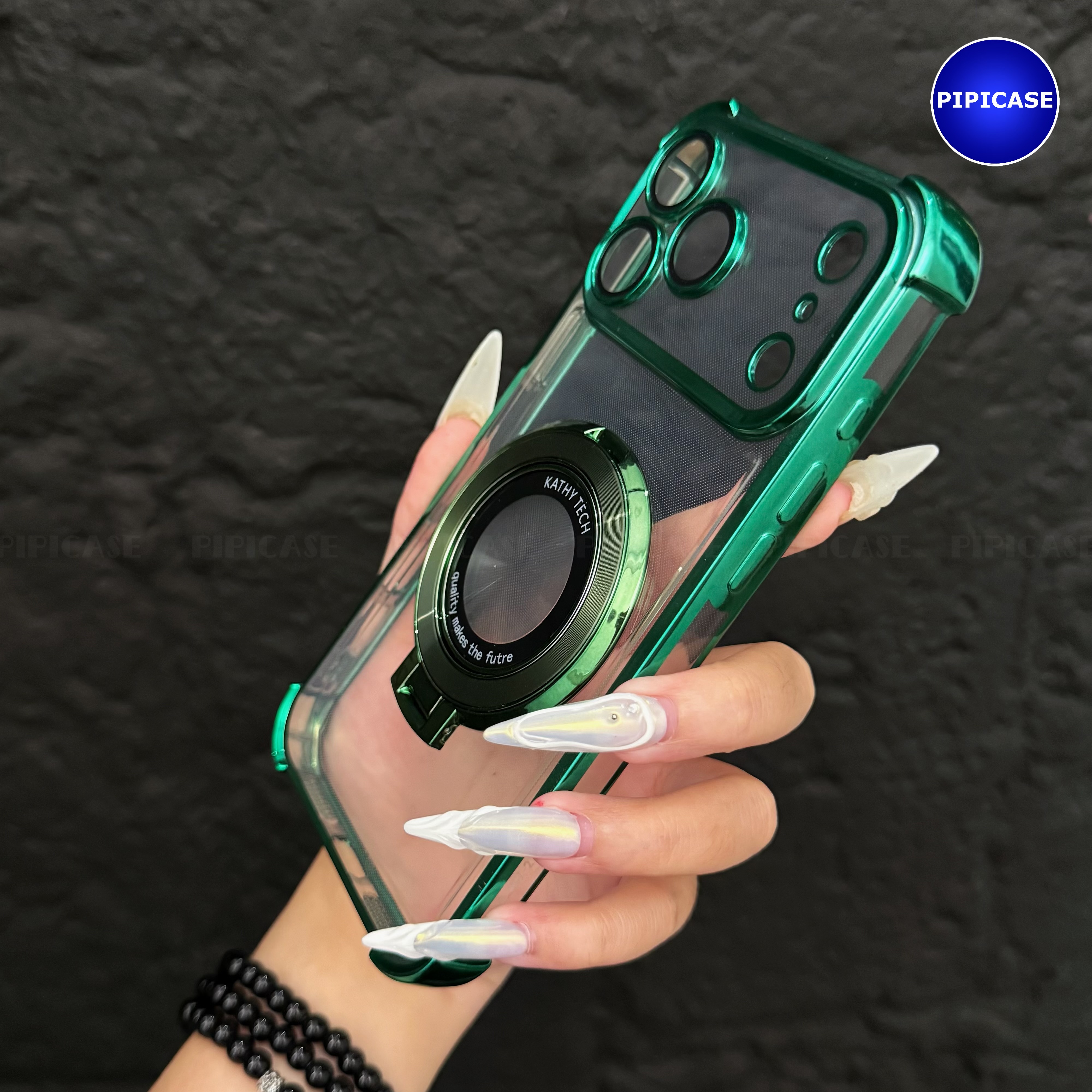 Ốp Lưng iPhone 17 Pro - Ven - Xanh Lá_thumbnail_5