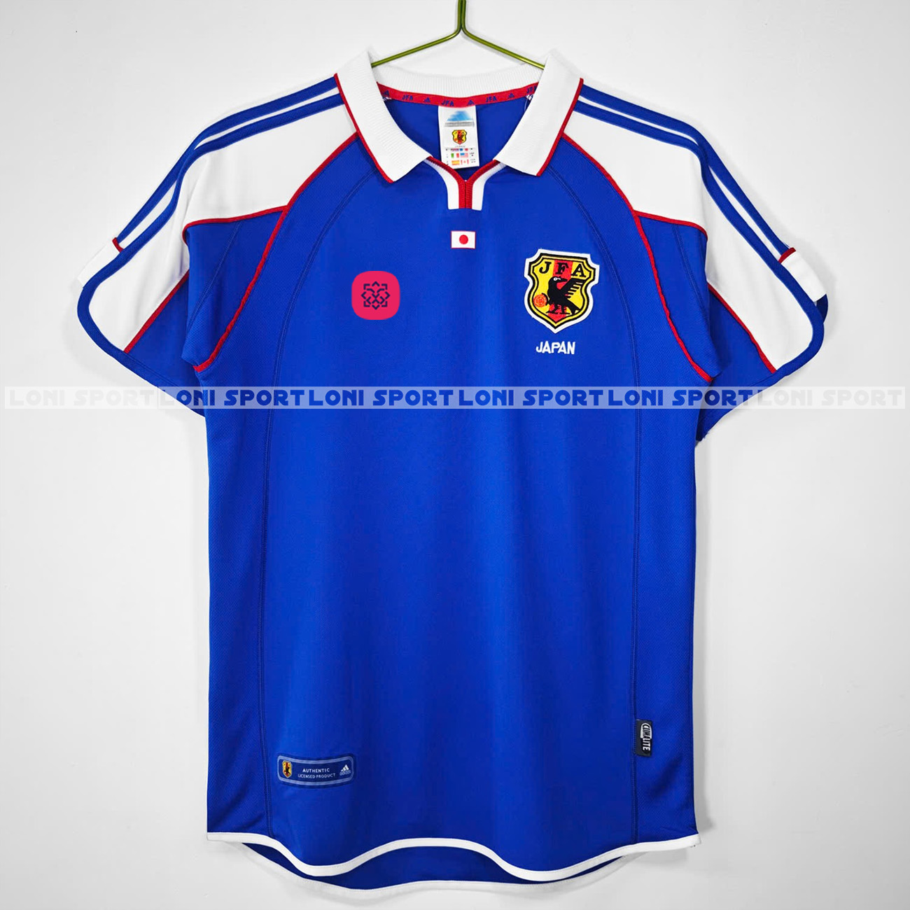Áo Retro Nhật Bản sân nhà xanh 2000/01