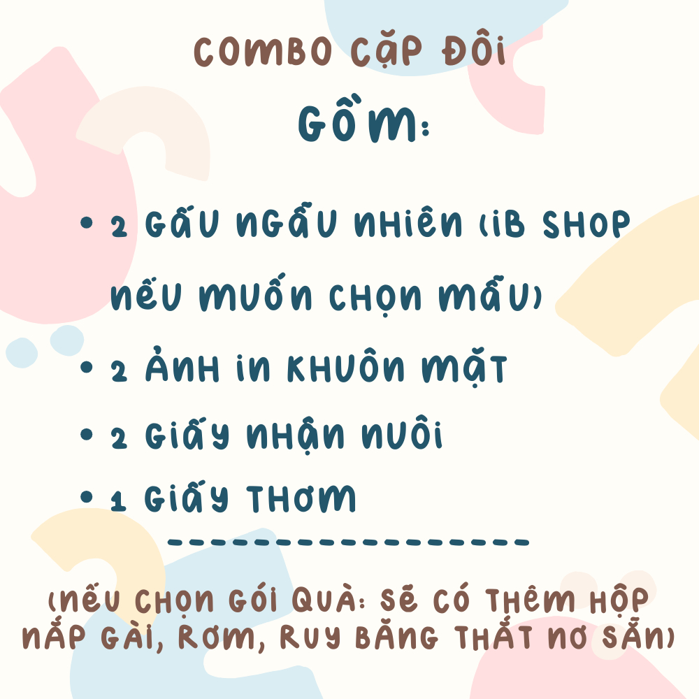 [ HOẢ TỐC ]_GẤU BÔNG IN ẢNH, GẤU GHÉP MẶT, quà tặng cặp đôi, bạn thân, gia đình siêu cute_thumbnail_1