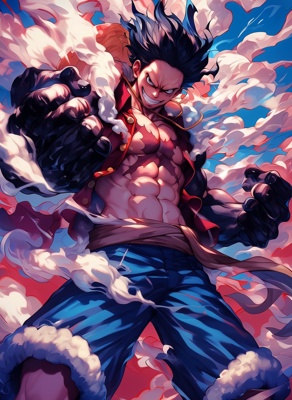 Monkey D. Luffy Gear Fourth — OP-G4-983