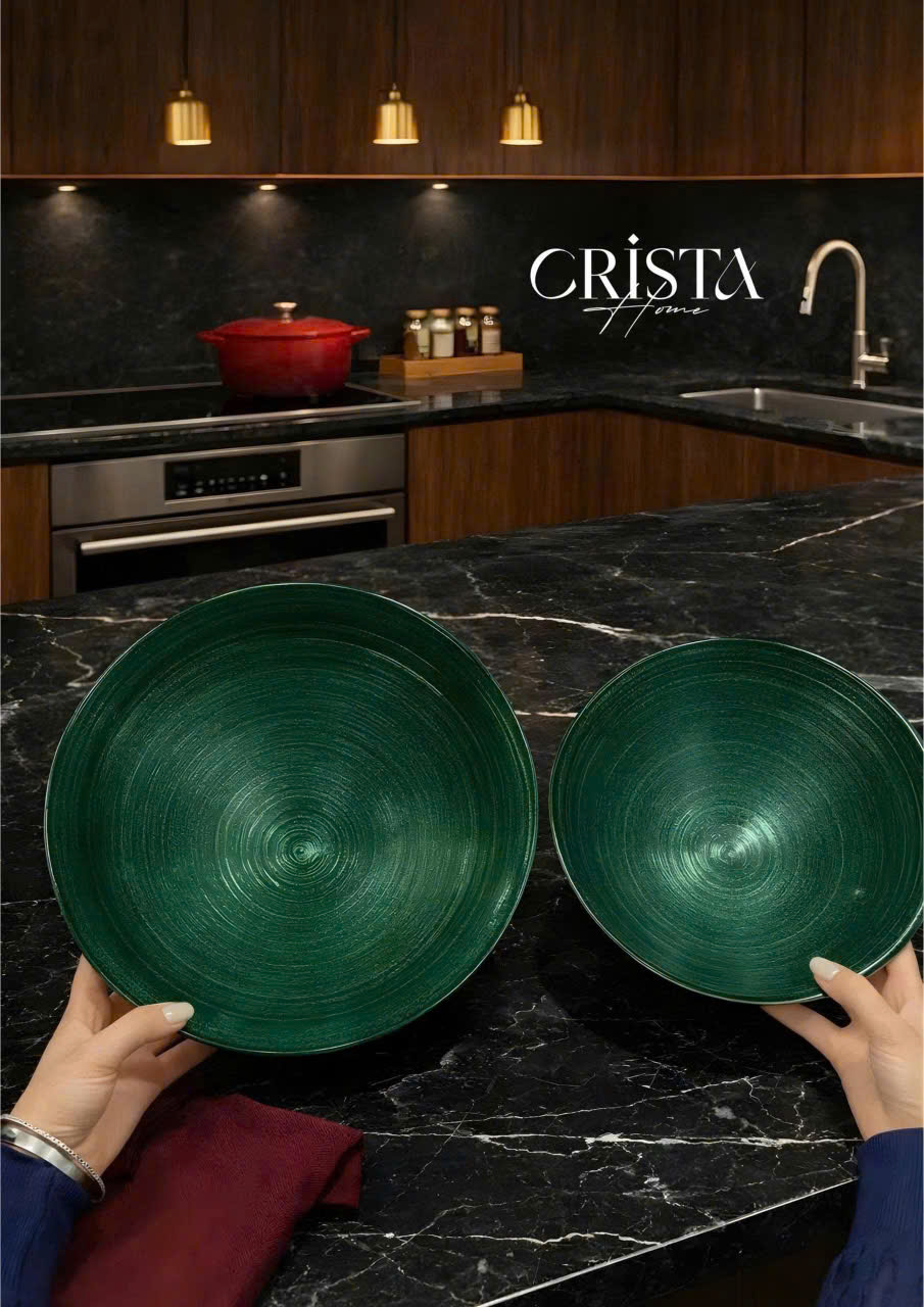 Bộ 2 bát thủy tinh CRISTA HOME tròn 4.5 & 2.2L, 60228_thumbnail_1