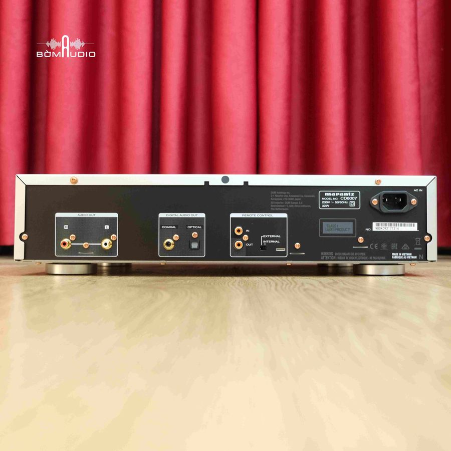 ảnh thực tế đầu phát Marantz CD6007 tại bờm audio