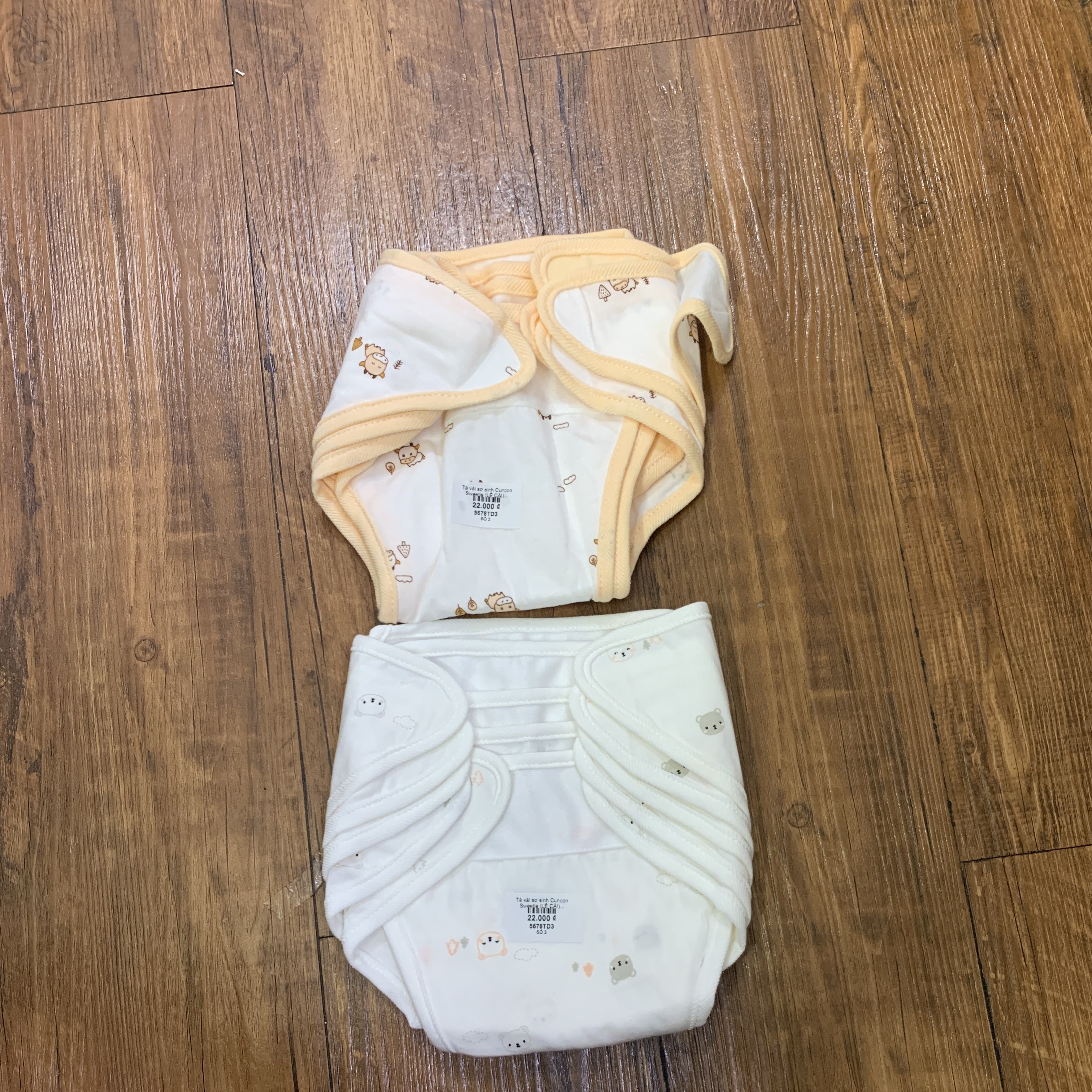 Tã vải sơ sinh Cuncon Sweetie (LẺ CÁI)