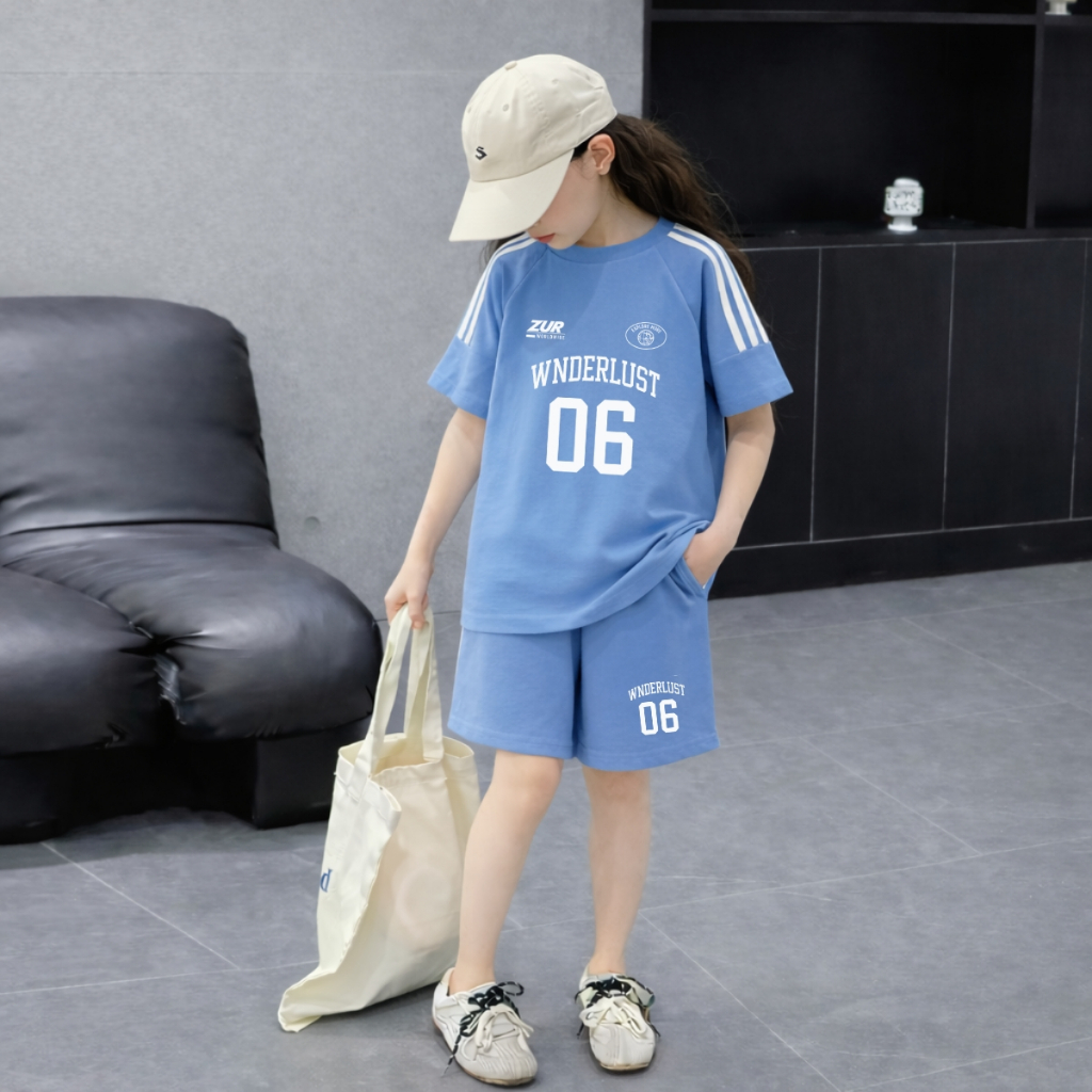 Set bộ bé gái phối viền hình số 6 WNDERLUST - Loza BF654_thumbnail_2