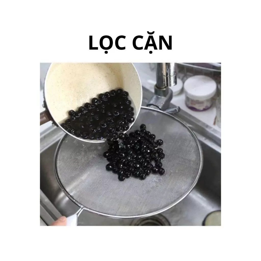 Lưới đậy chảo chống văng dầu mỡ YUNA inox có tay cầm - Nắp lưới đậy chảo chống văng dầu mỡ inox có tay cầm_thumbnail_3