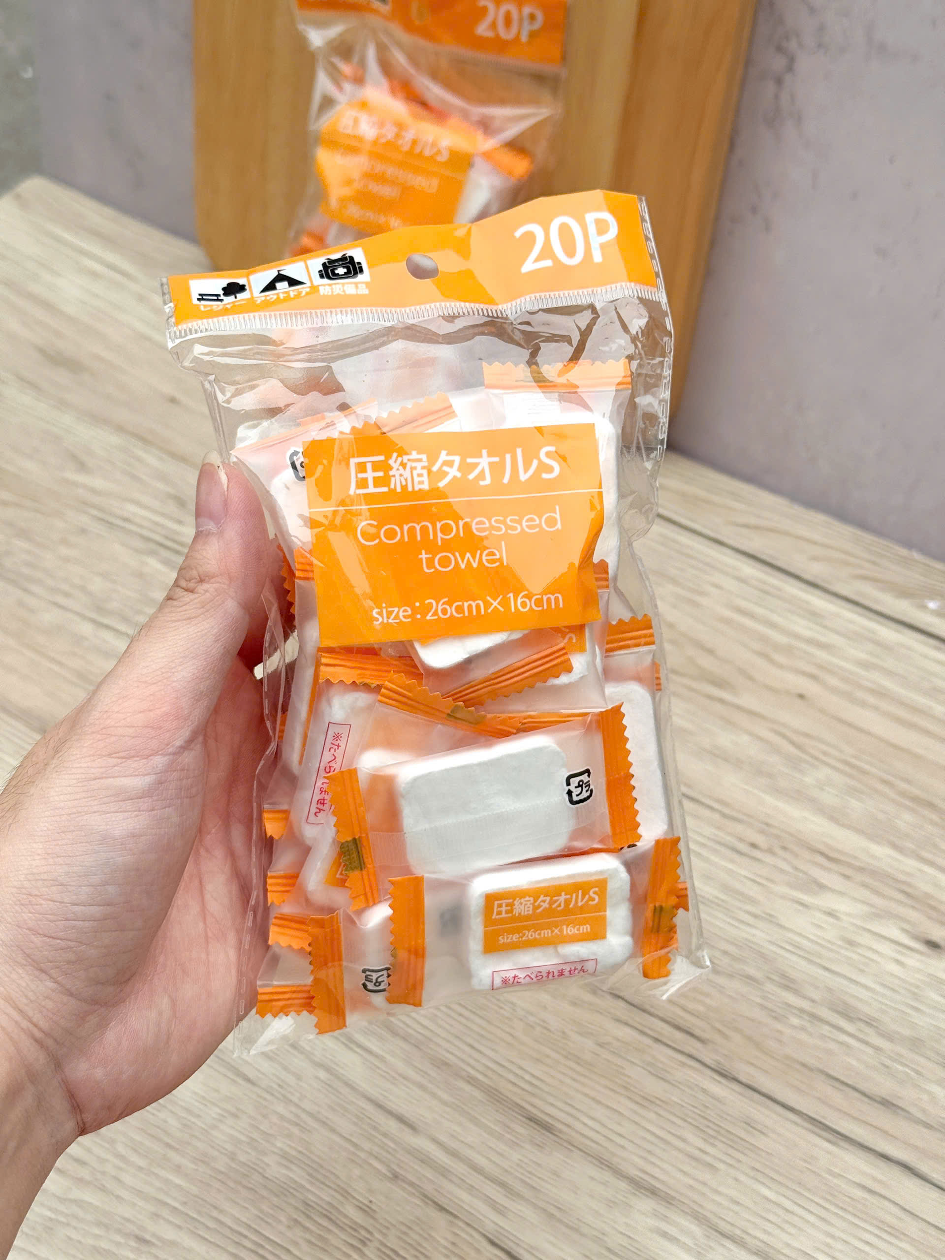 COMBO 2 GÓI KHĂN NÉN DU LỊCH