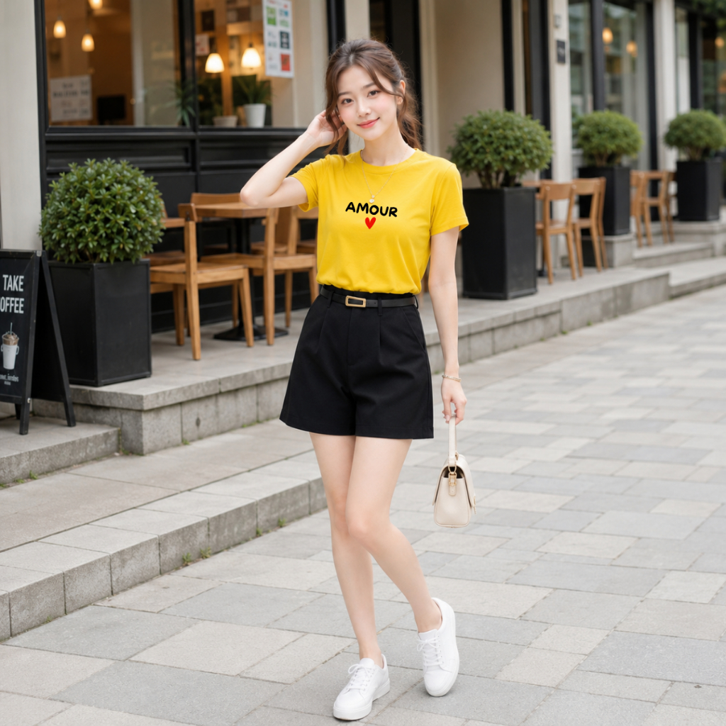 [Form Vừa] Áo phông chữ AMOUR trái tim - Loza VT8637_thumbnail_3