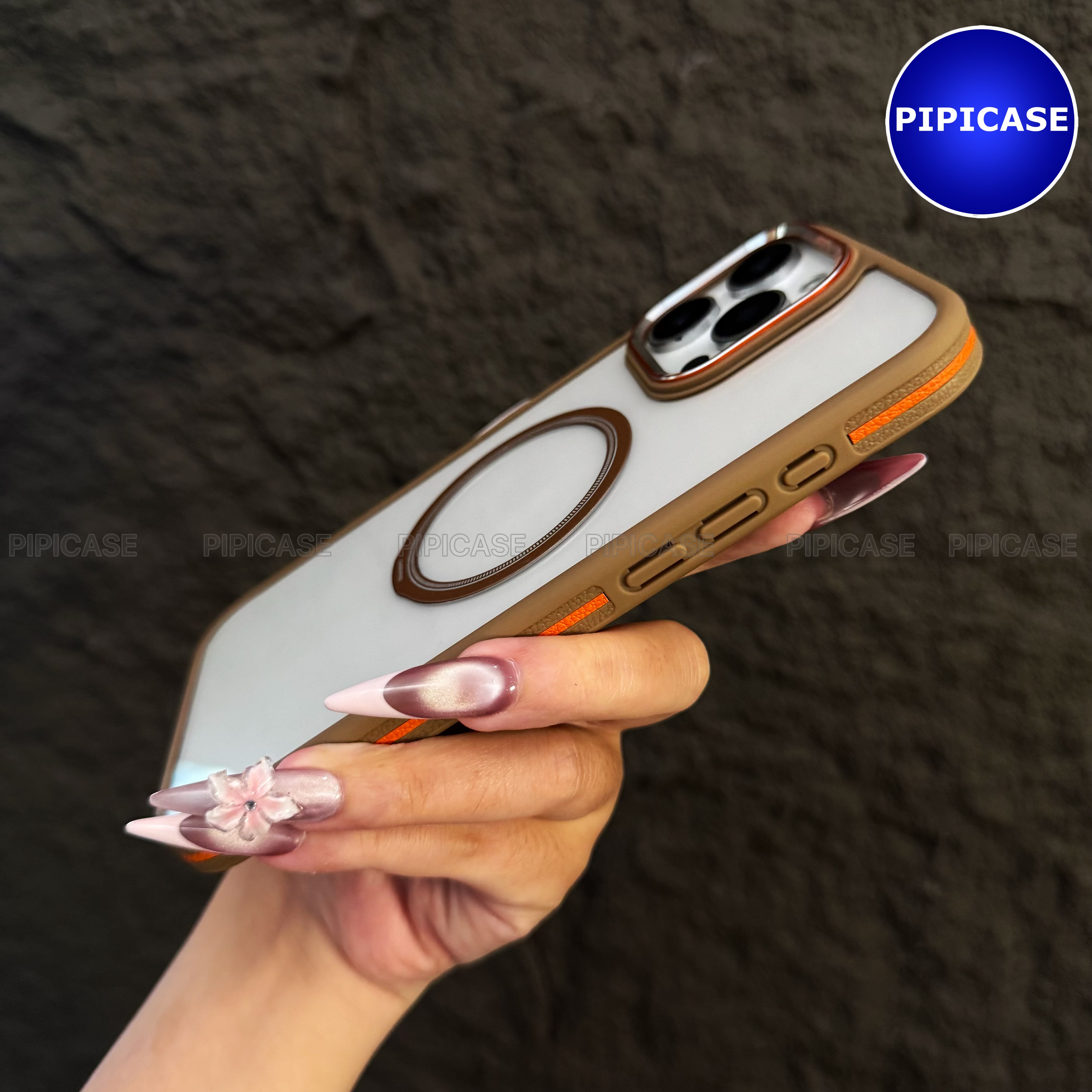 Ốp Lưng iPhone 16 Pro Max - Wigu - Nâu_thumbnail_19