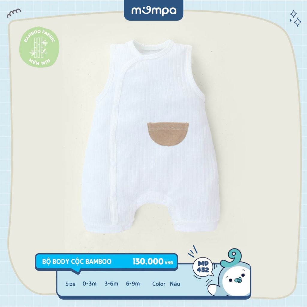 Body đùi bamboo gân Mompa