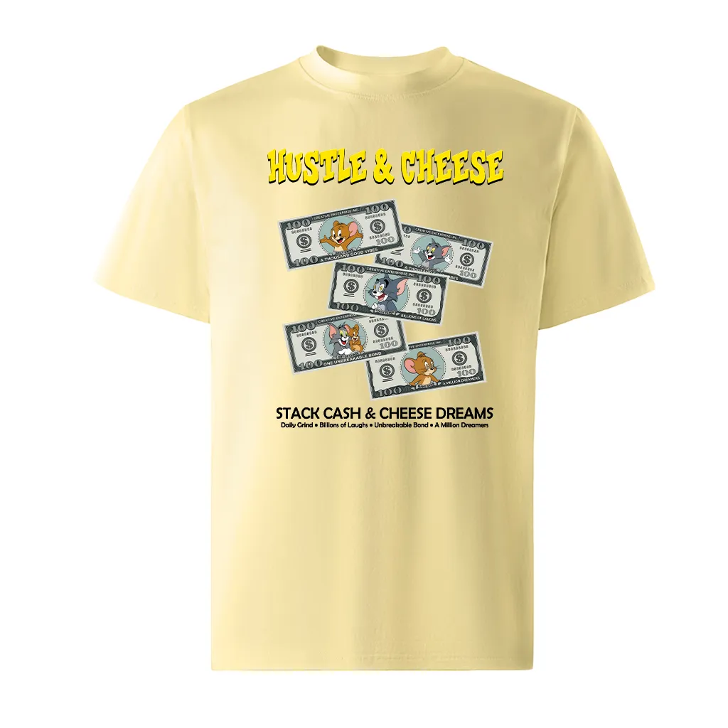Áo thun nam form oversize local brand Hustle and Cheese TeePrint 3757_thumbnail_0