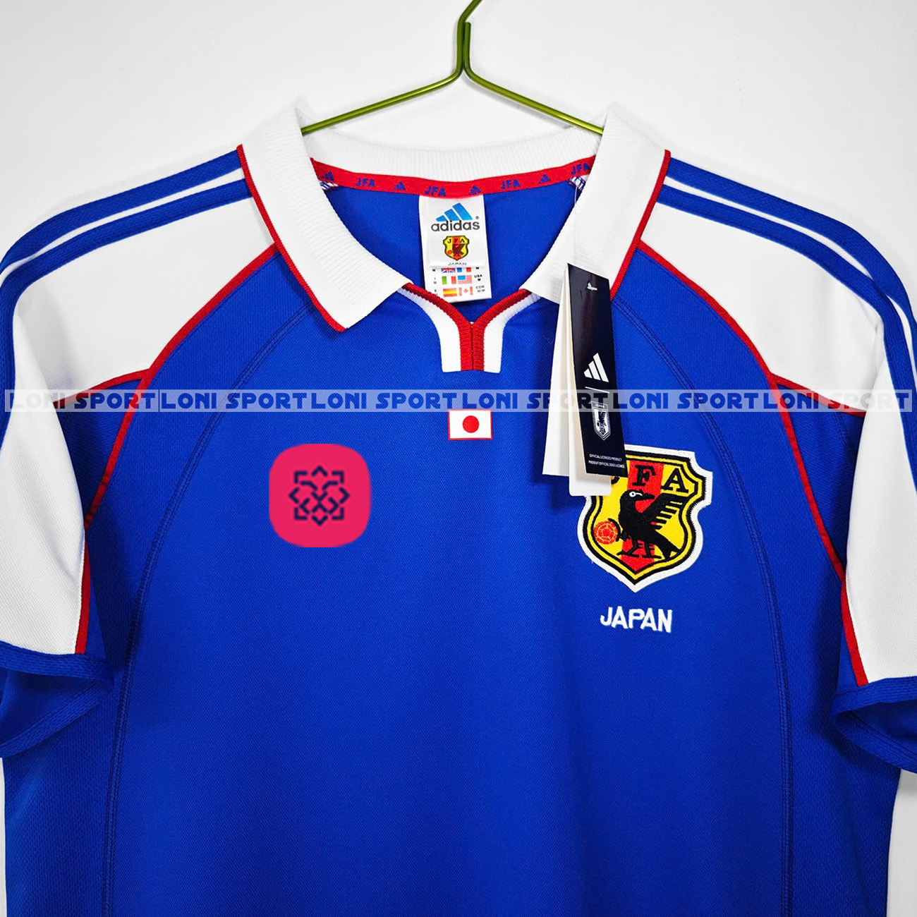 Áo Retro Nhật Bản sân nhà xanh 2000/01_thumbnail_2