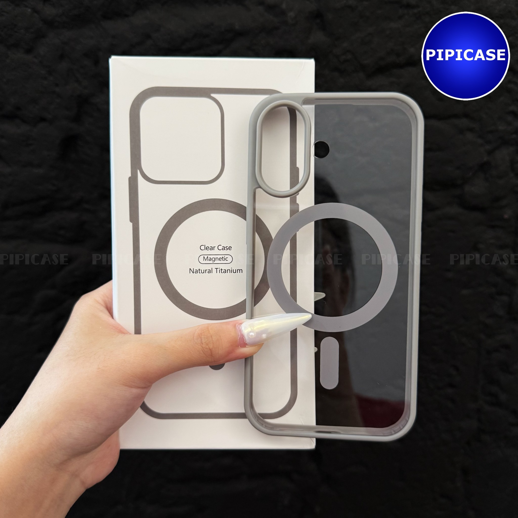 Ốp Lưng iPhone 16 - Chic - Xám_thumbnail_15