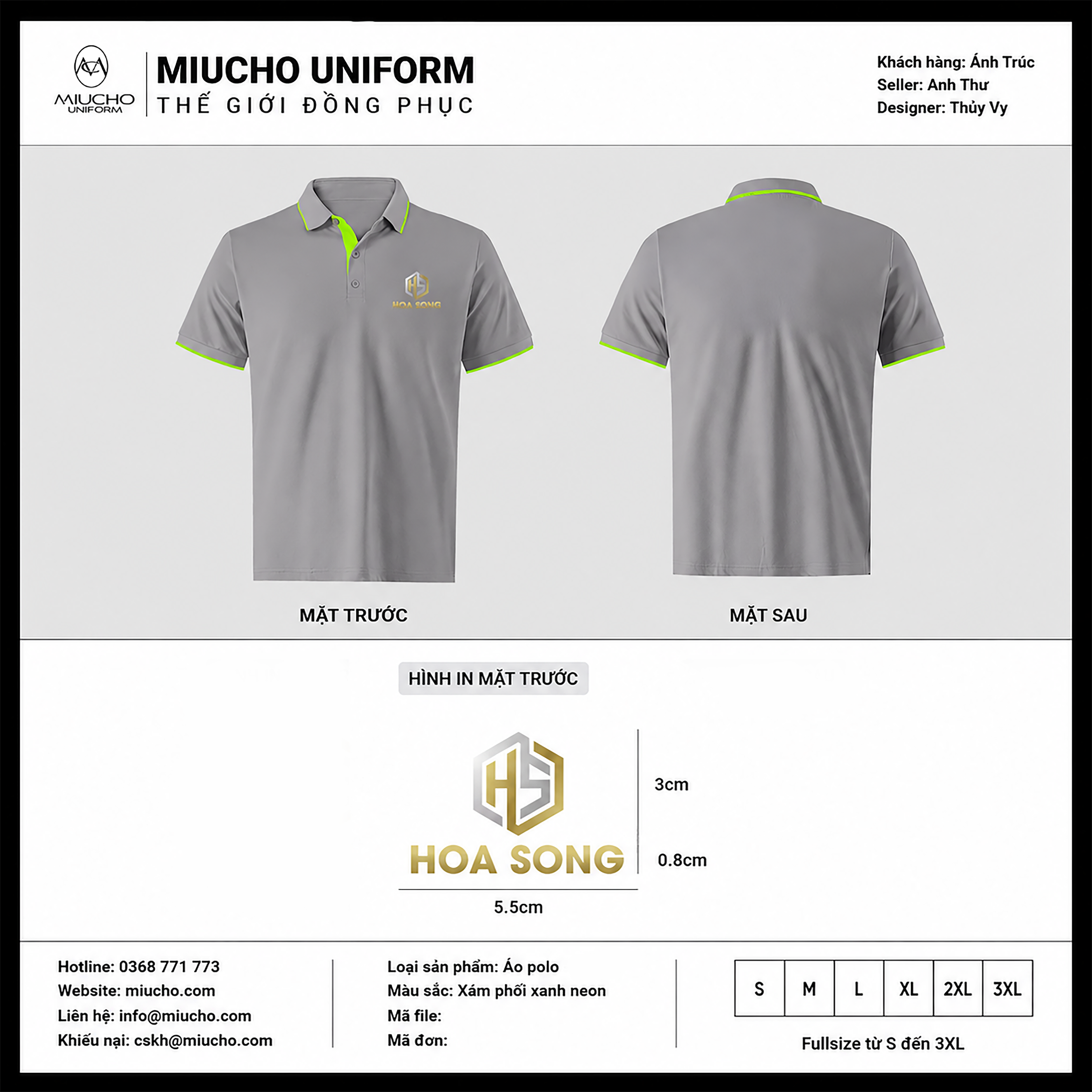 Áo polo cá sấu thiết kế như yêu cầu TK150_thumbnail_1