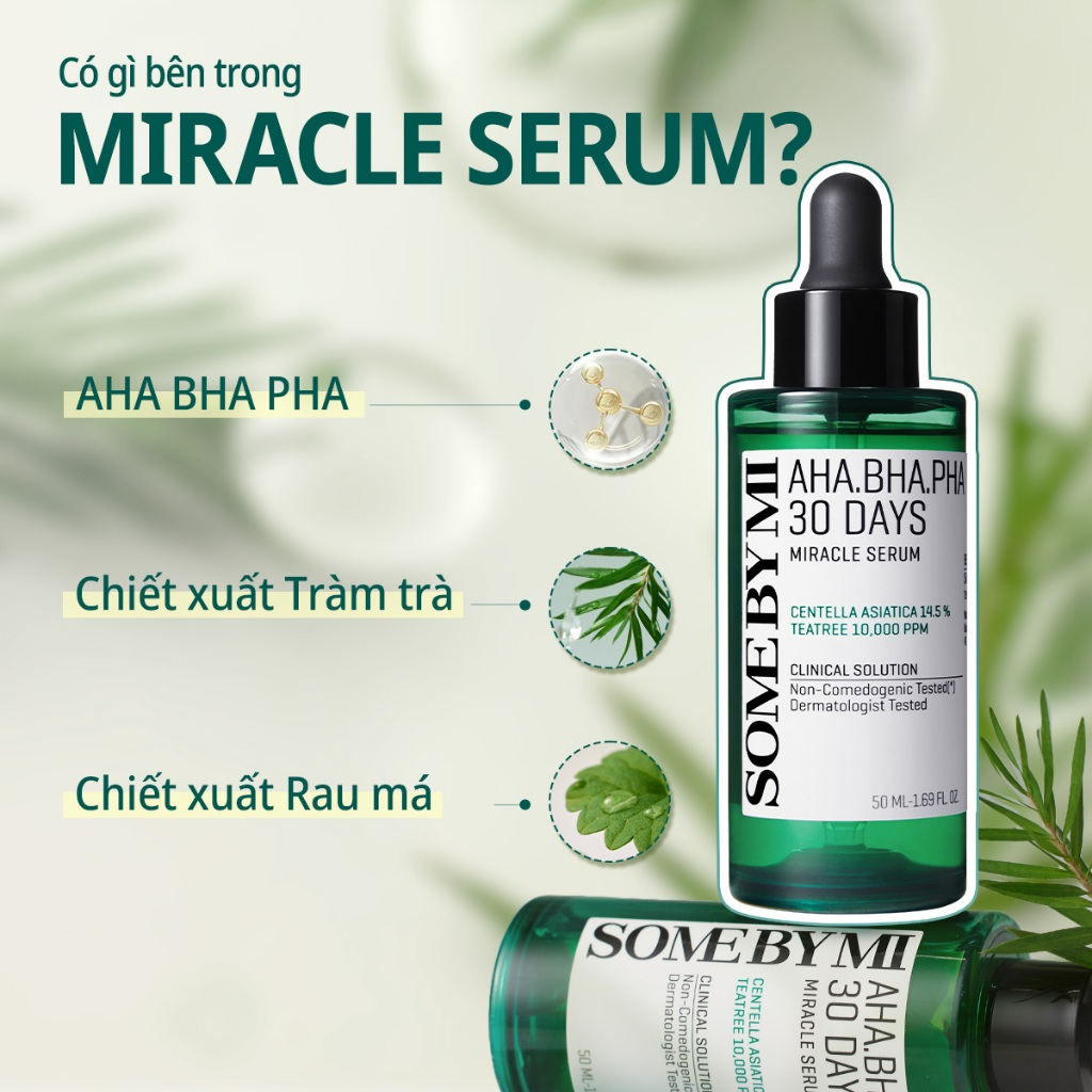 [SOME BY MI] Serum cho da dầu mụn Some By Mi AHA-BHA-PHA 30 Days Miracle 50ml