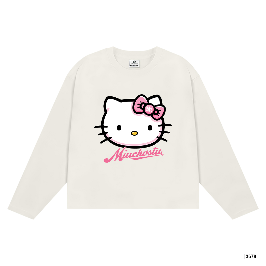 Áo tay dài boxy form rộng Kittie Miucho 3679_thumbnail_9