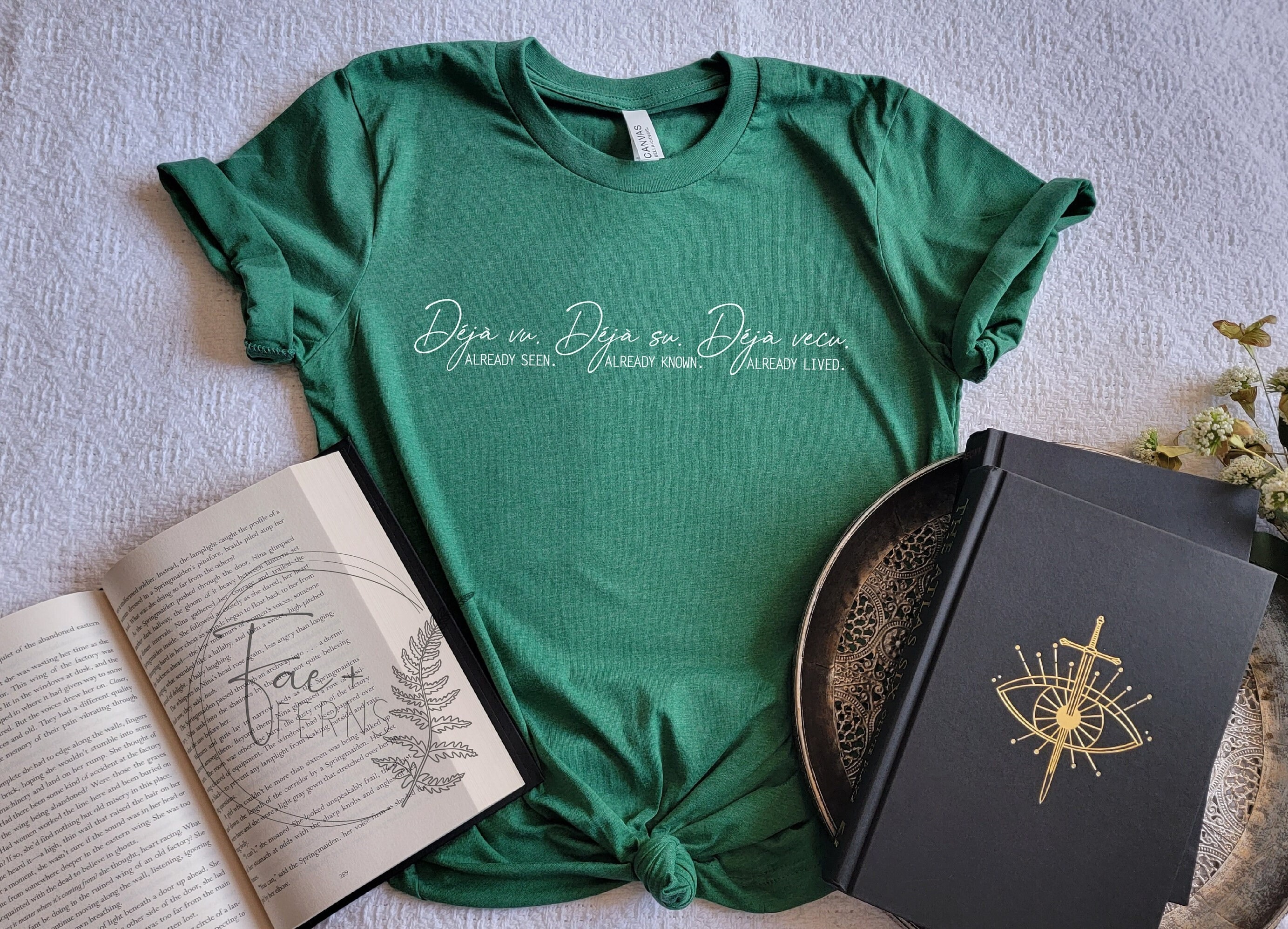 Already Lived | Book Lovers T-Shirt DEJAVU_thumbnail_5