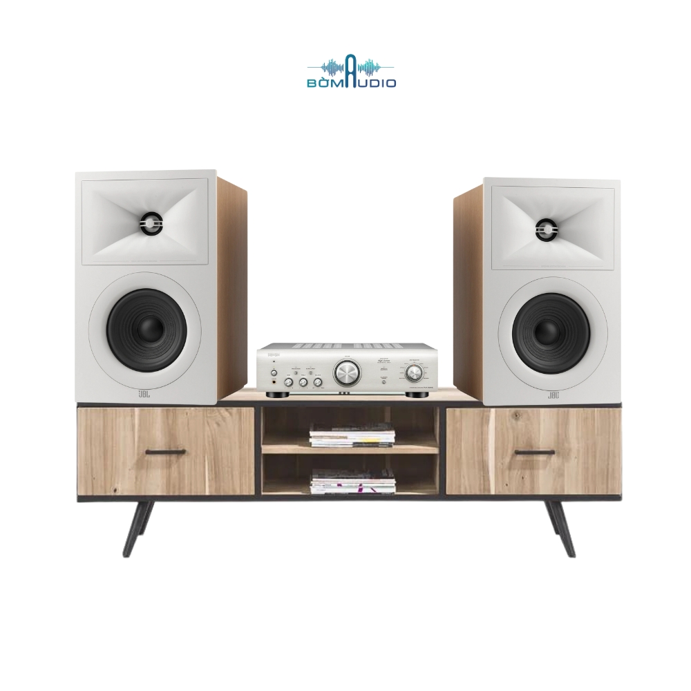 Combo Amply Nghe Nhạc DENON PMA-600NE + Loa Bookshelf JBL STAGE 250B - B369_thumbnail_1