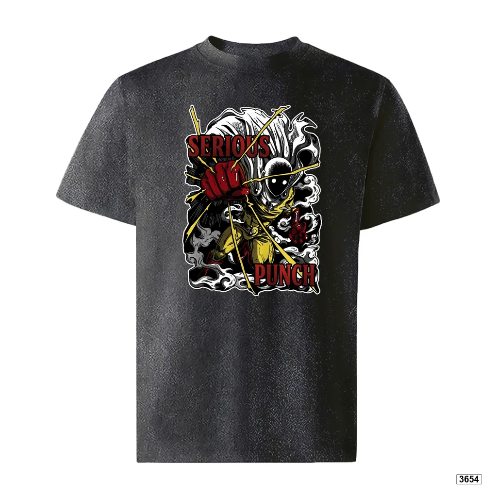 Áo thun nam form rộng chất thoáng mát One Punch TeePrint 3654_thumbnail_0