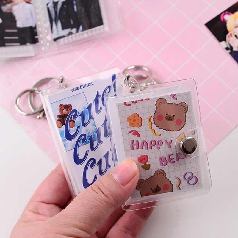 (Tặng ảnh) MÓC KHÓA ALBUM ẢNH mini FREE IN ẢNH theo yêu cầu dễ thương độc lạ, móc chìa khoá xe máy_thumbnail_4