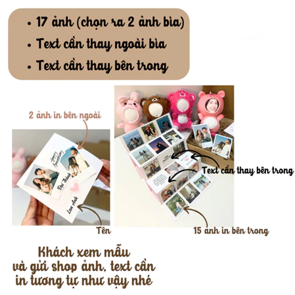 THIỆP IN ẢNH quà tặng kỷ niệm happy anniversary, chúc mừng sinh nhật,.... DT5N_thumbnail_2