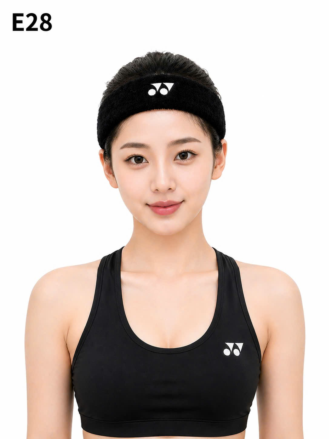 Băng thấm mồ hôi trán thể thao - đen