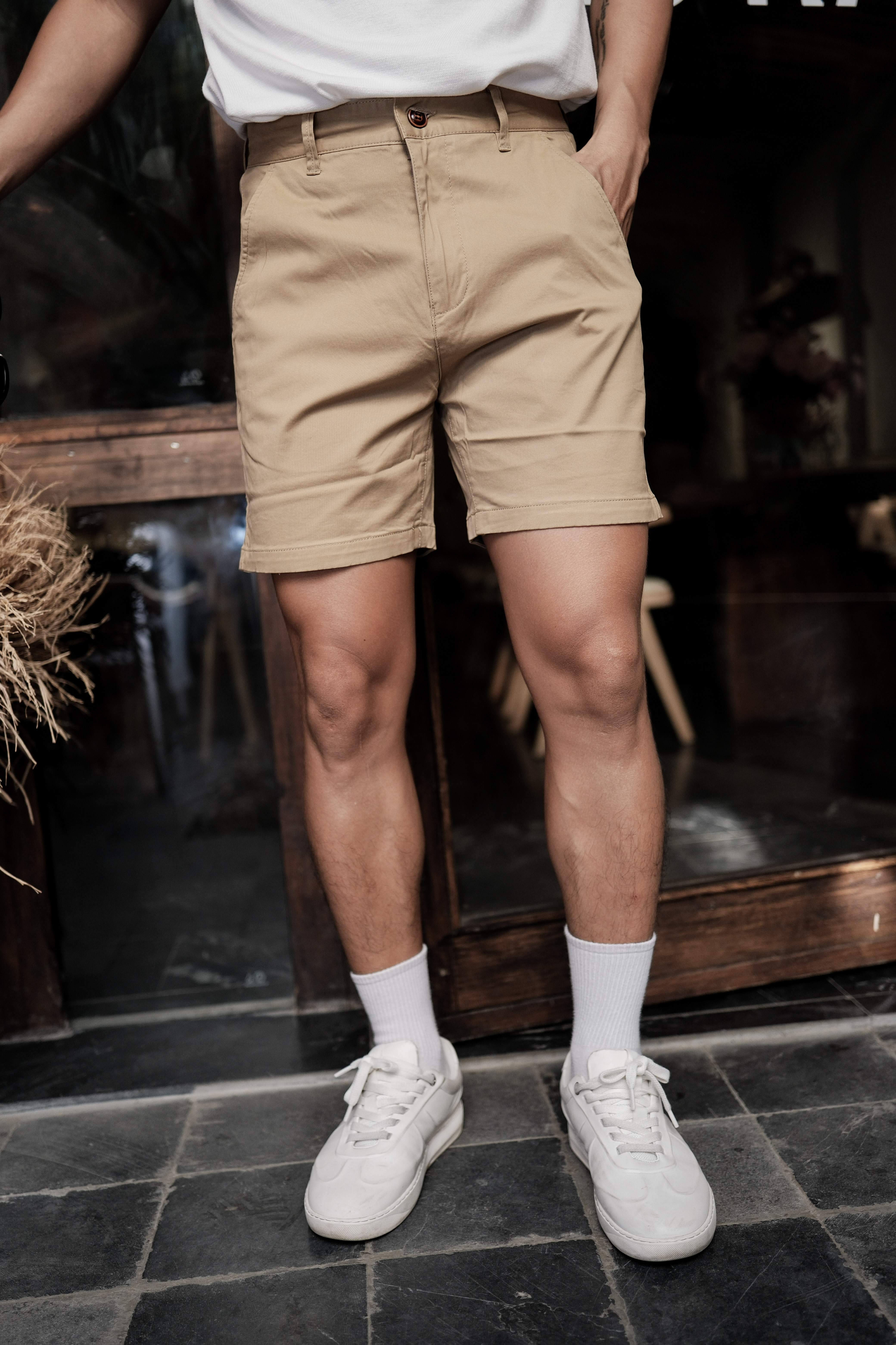 QA2 - Quần short nam ống đứng phong cách Hàn Quốc chất cotton thoáng mát mùa hè_thumbnail_20