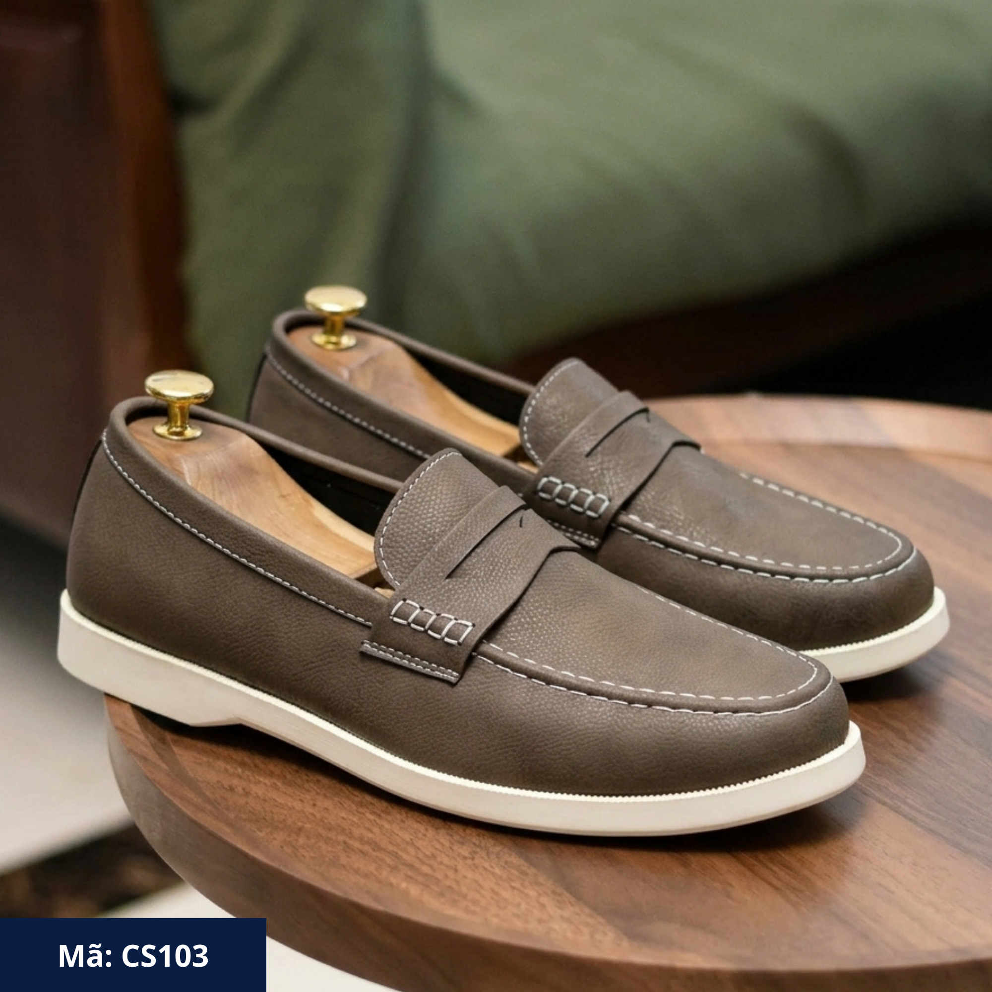 Giày lười da cao cấp CS103