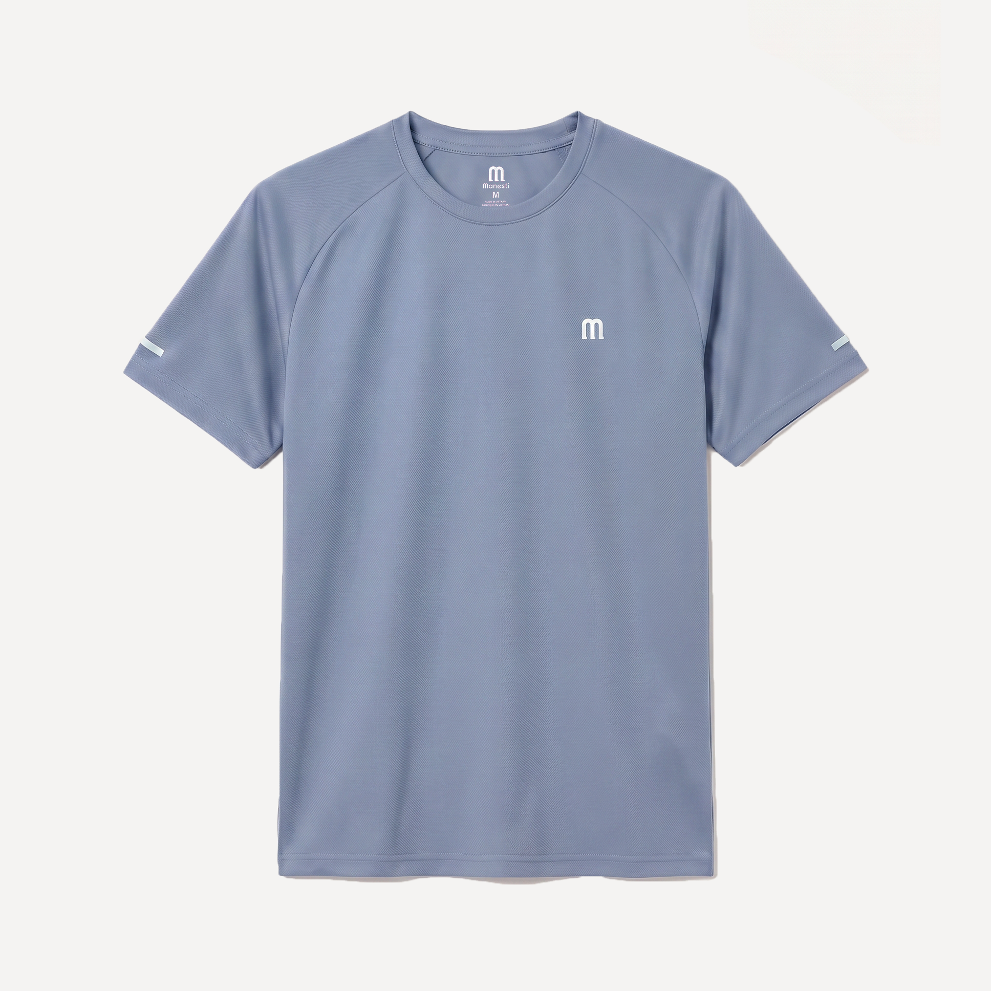 ÁO CỔ TRÒN MANESTI POLY LÔ GÔ M BÊN TRÁI SAU LƯNG CÓ KẺ SỌC_thumbnail_32