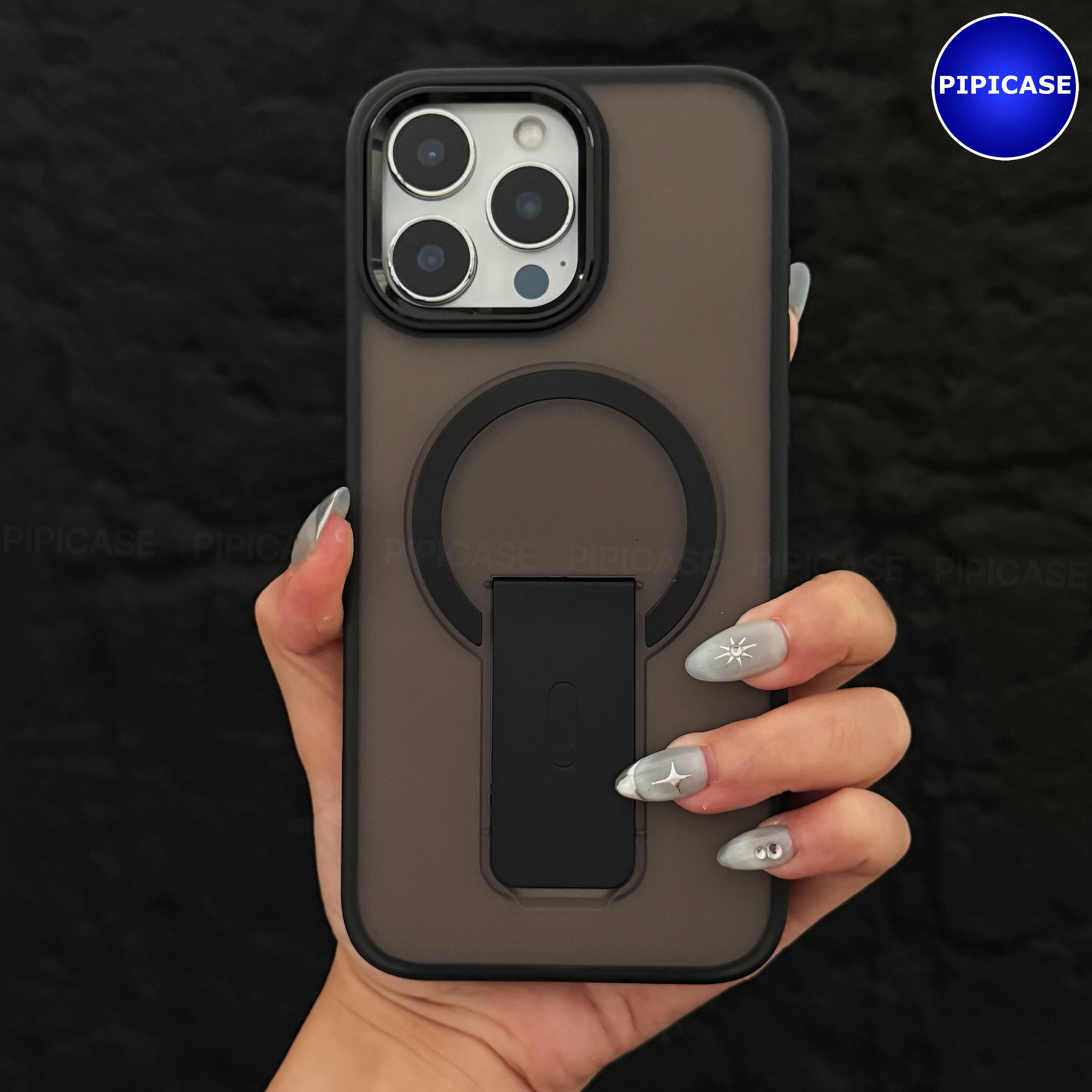Ốp Lưng iPhone 16 Pro Max - Quin - Đen_thumbnail_1