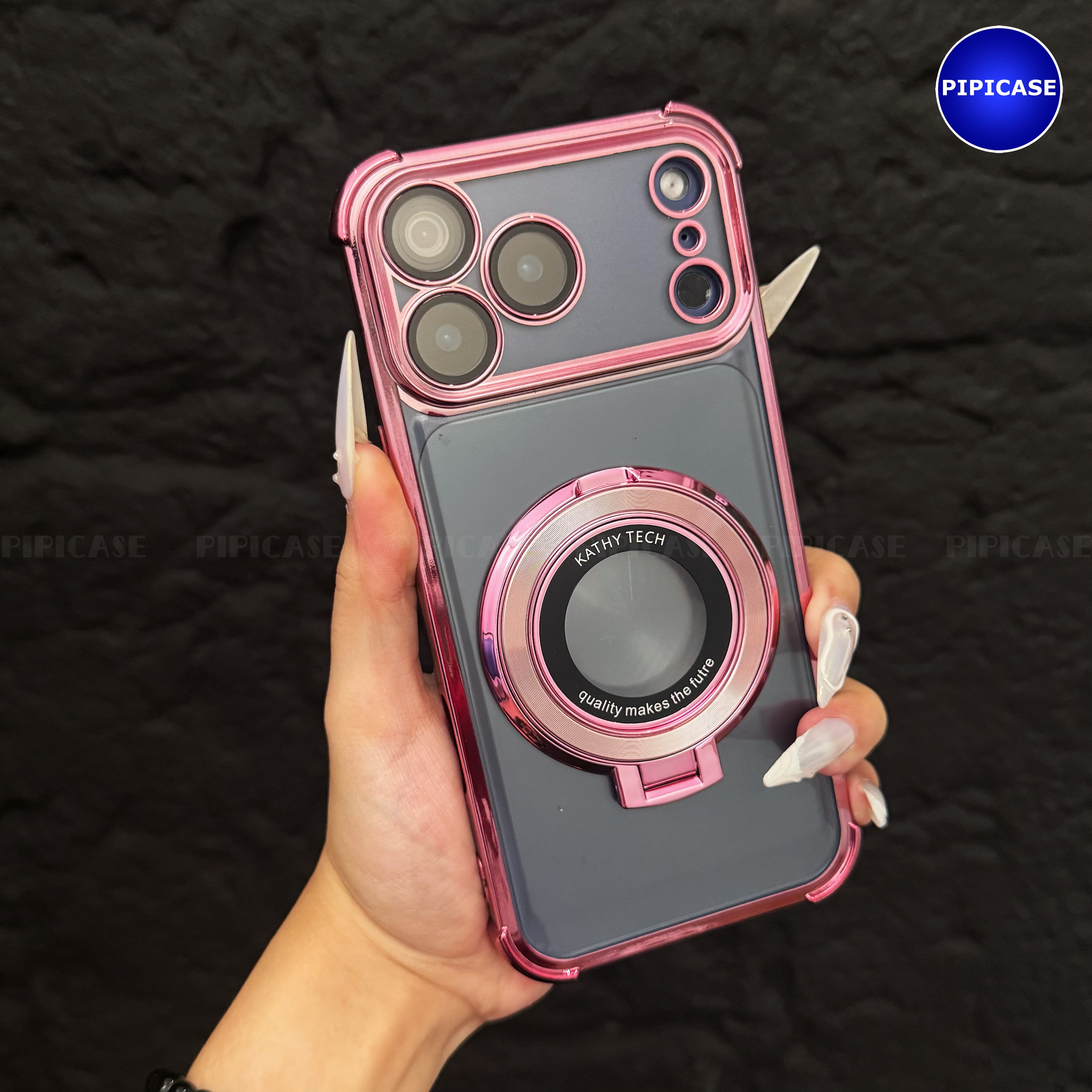 Ốp Lưng iPhone 17 Pro - Ven - Hồng_thumbnail_27