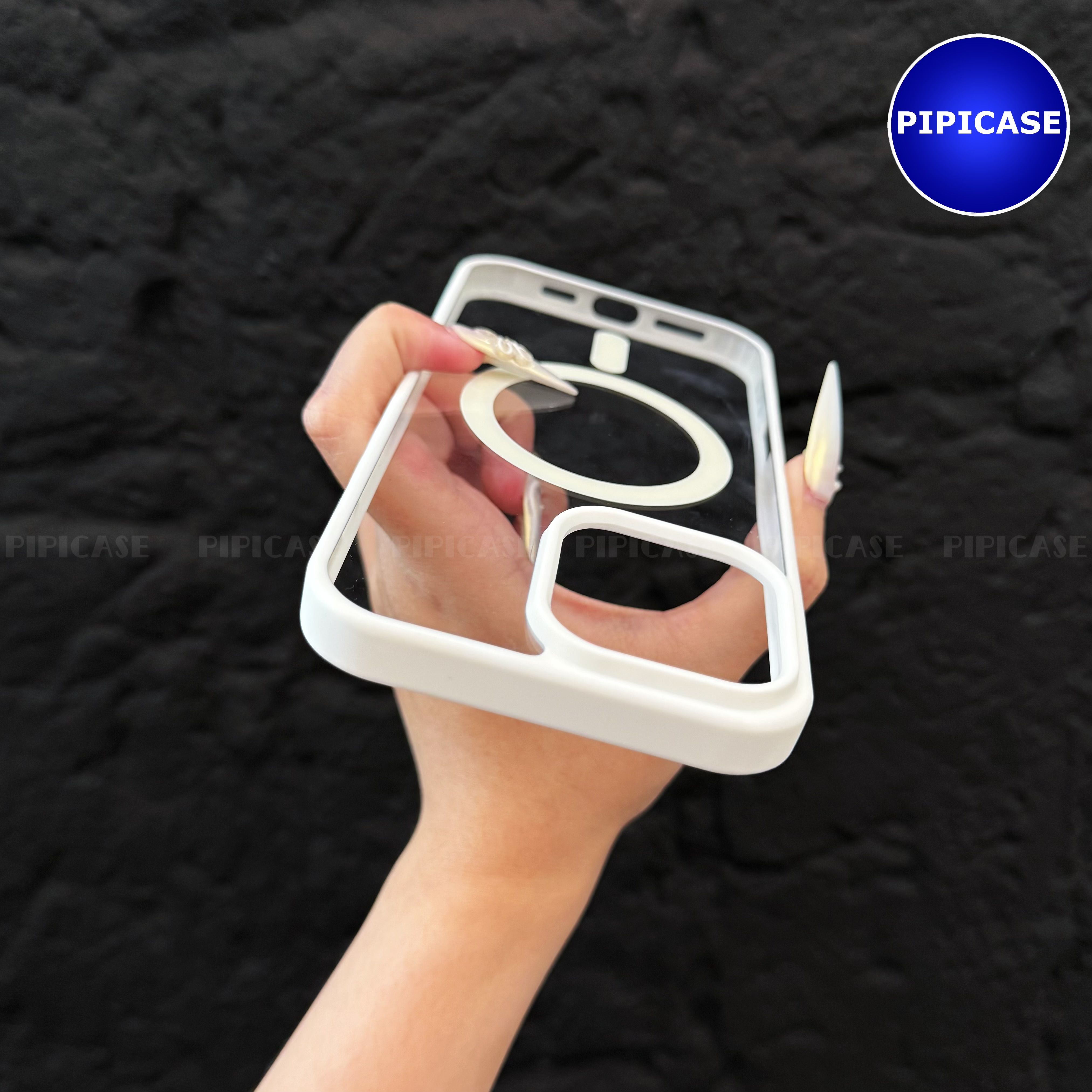 Ốp Lưng iPhone 16 Pro Max - Chic - Trắng_thumbnail_13