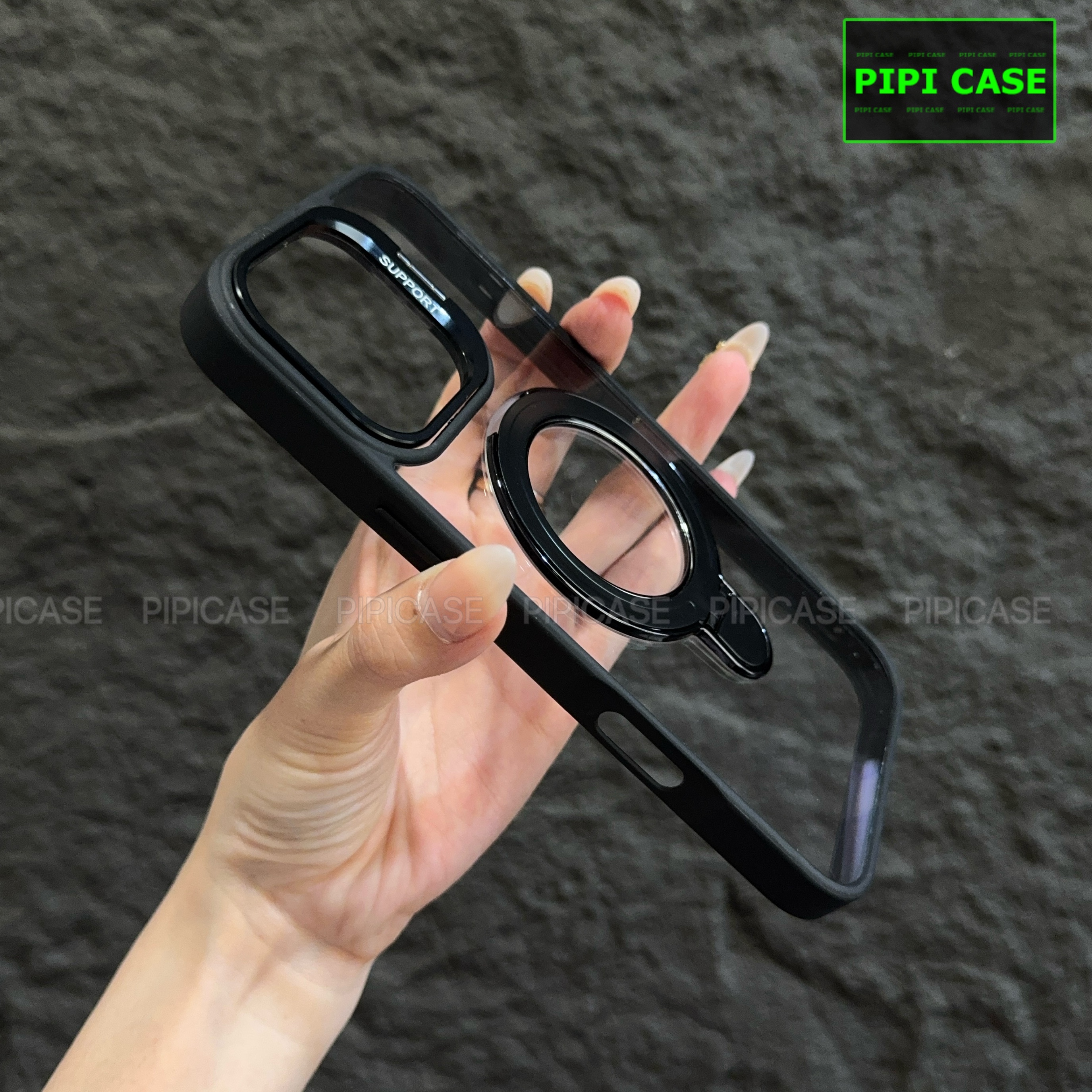 Ốp Lưng iPhone 12 Pro Max - Super Gone - Đen_thumbnail_10