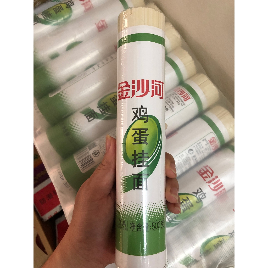Mỳ Sợi Jinsha, Mỳ Trường Thọ Bịch 750g và 500g, Sợi (Tròn, Dẹt) Hàng Chuẩn, Date Mới_thumbnail_5