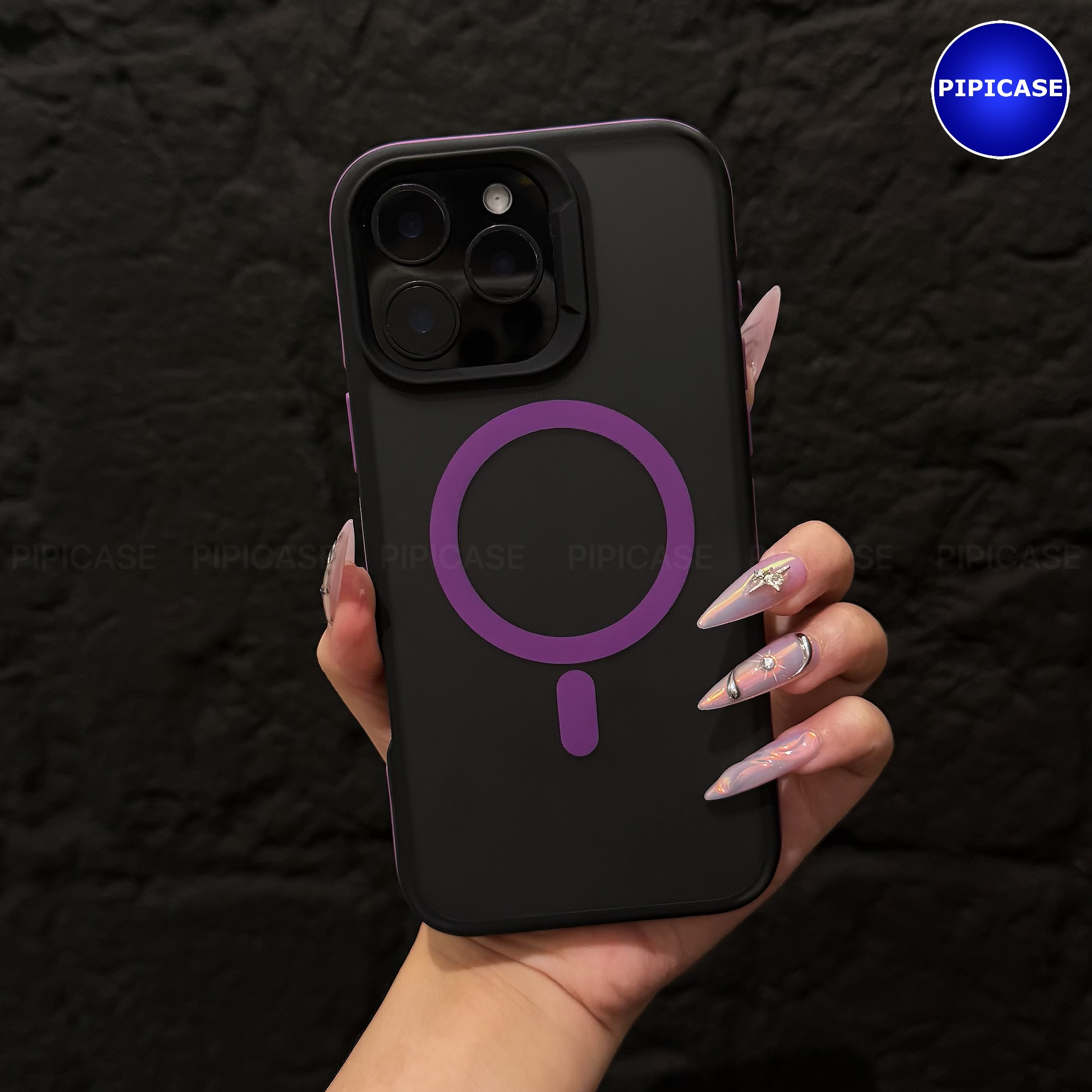 Ốp Lưng iPhone 15 Pro Max - Map - Tím_thumbnail_15