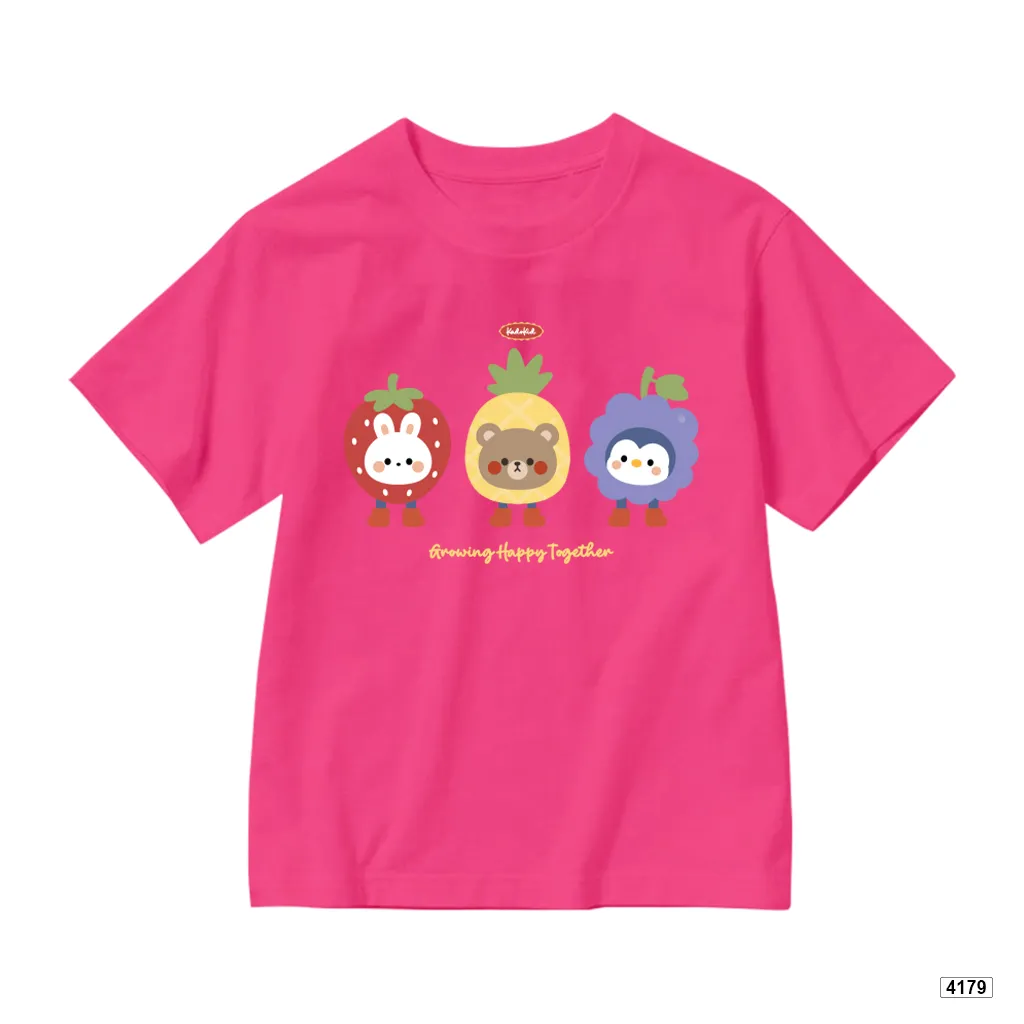 Áo thun bé trai bé gái trái cây mix thú cưng Kado 4179_thumbnail_11