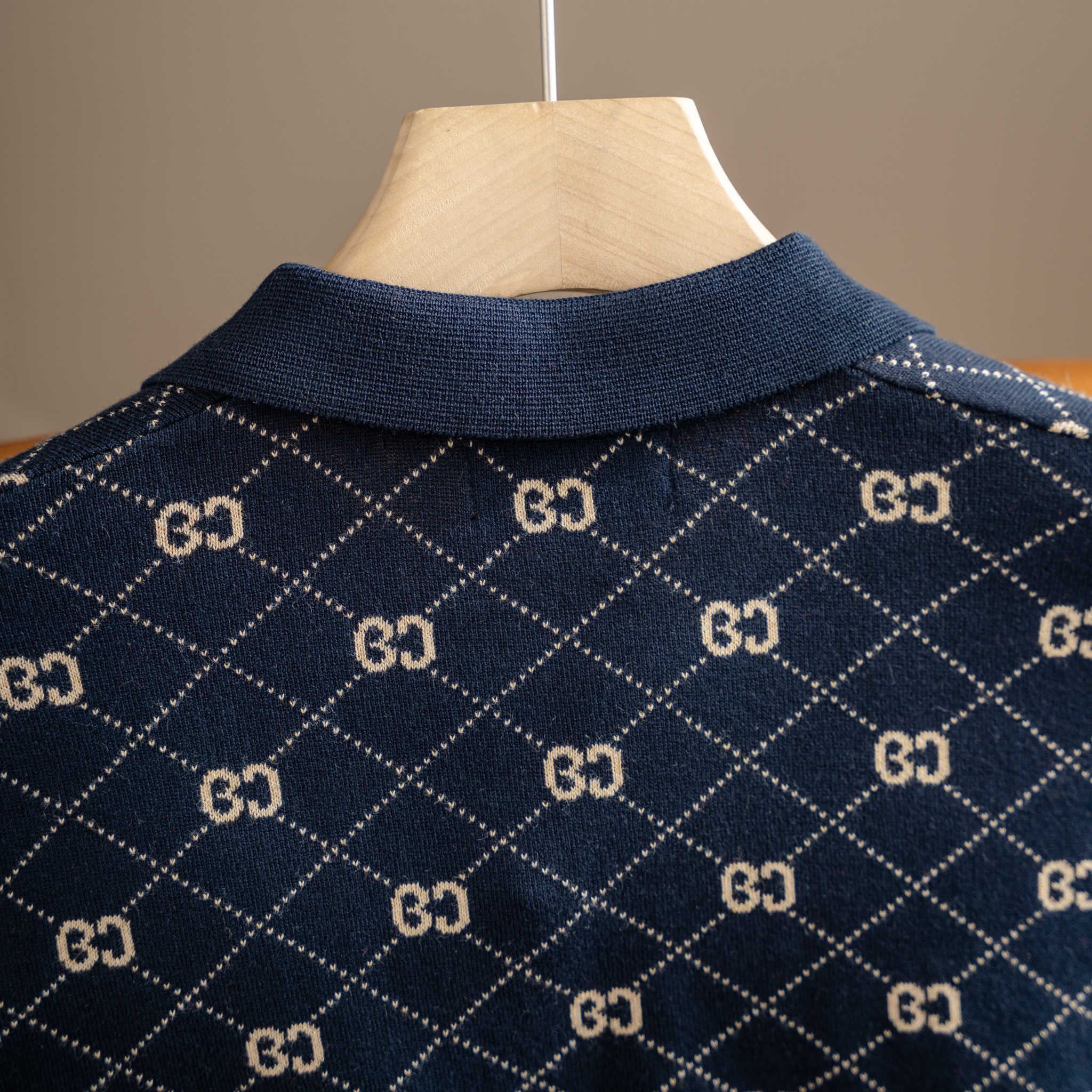 Áo Polo Nam Dệt Kim By Cotton Monogram_thumbnail_3