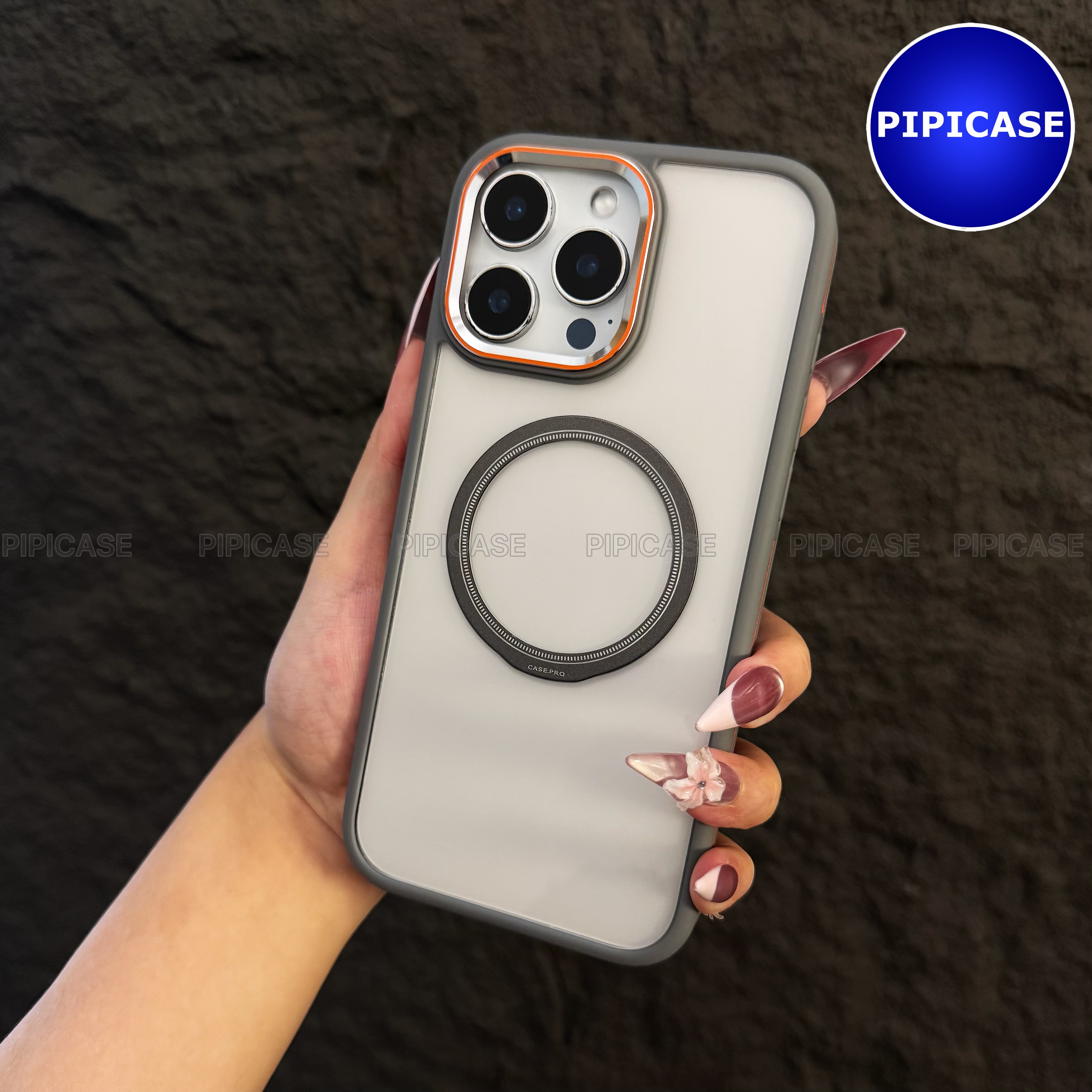 Ốp Lưng iPhone 16 Pro Max - Wigu - Xám_thumbnail_17