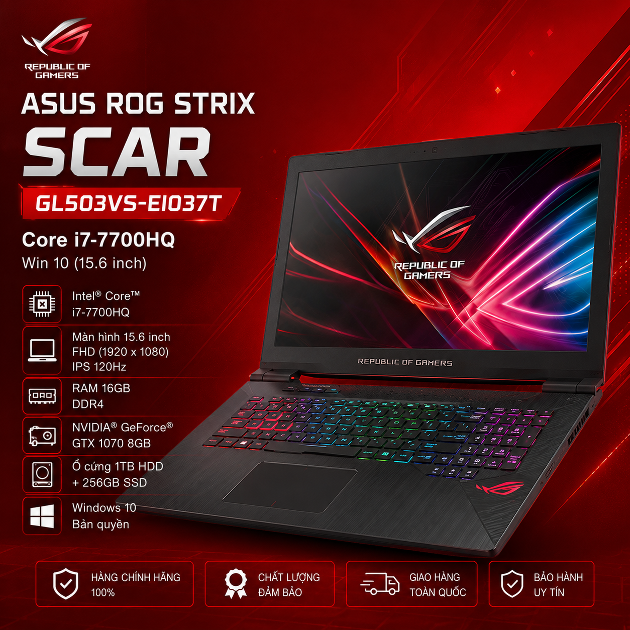 Laptop ASUS ROG Strix SCAR GL503VS-EI037T Core i7-7700HQ/ Win 10 15.6 inch – Hàng Chính Hãng_thumbnail_6