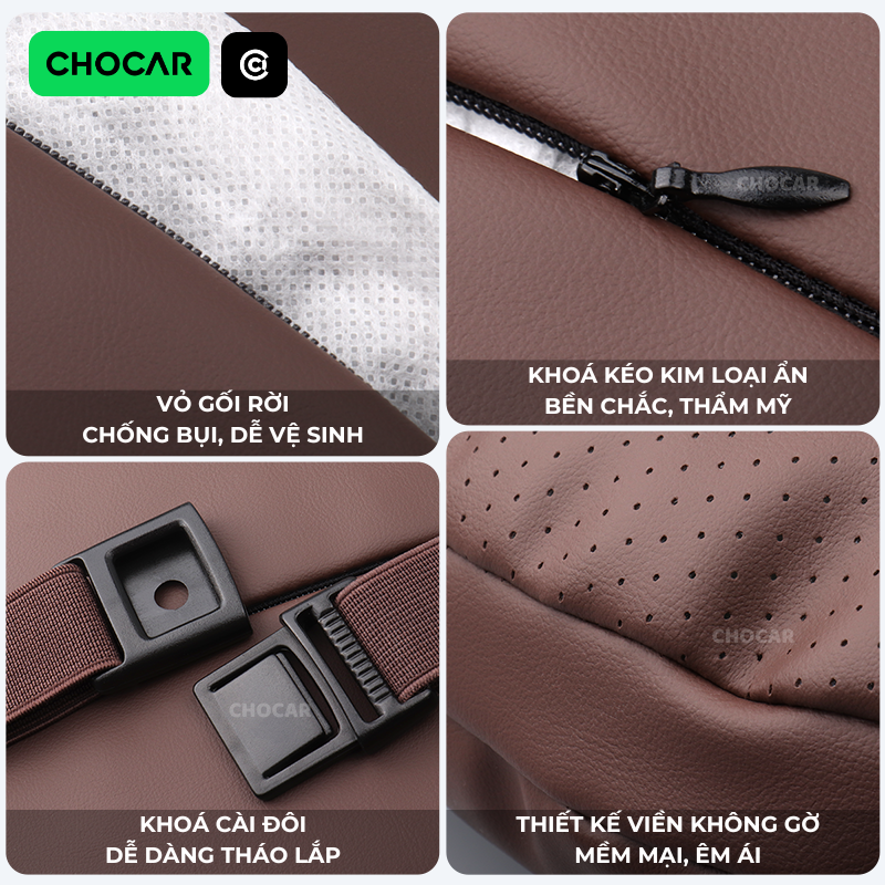 Gối Tựa Ô Tô Da Nappa CHOCAR S-Class_thumbnail_8