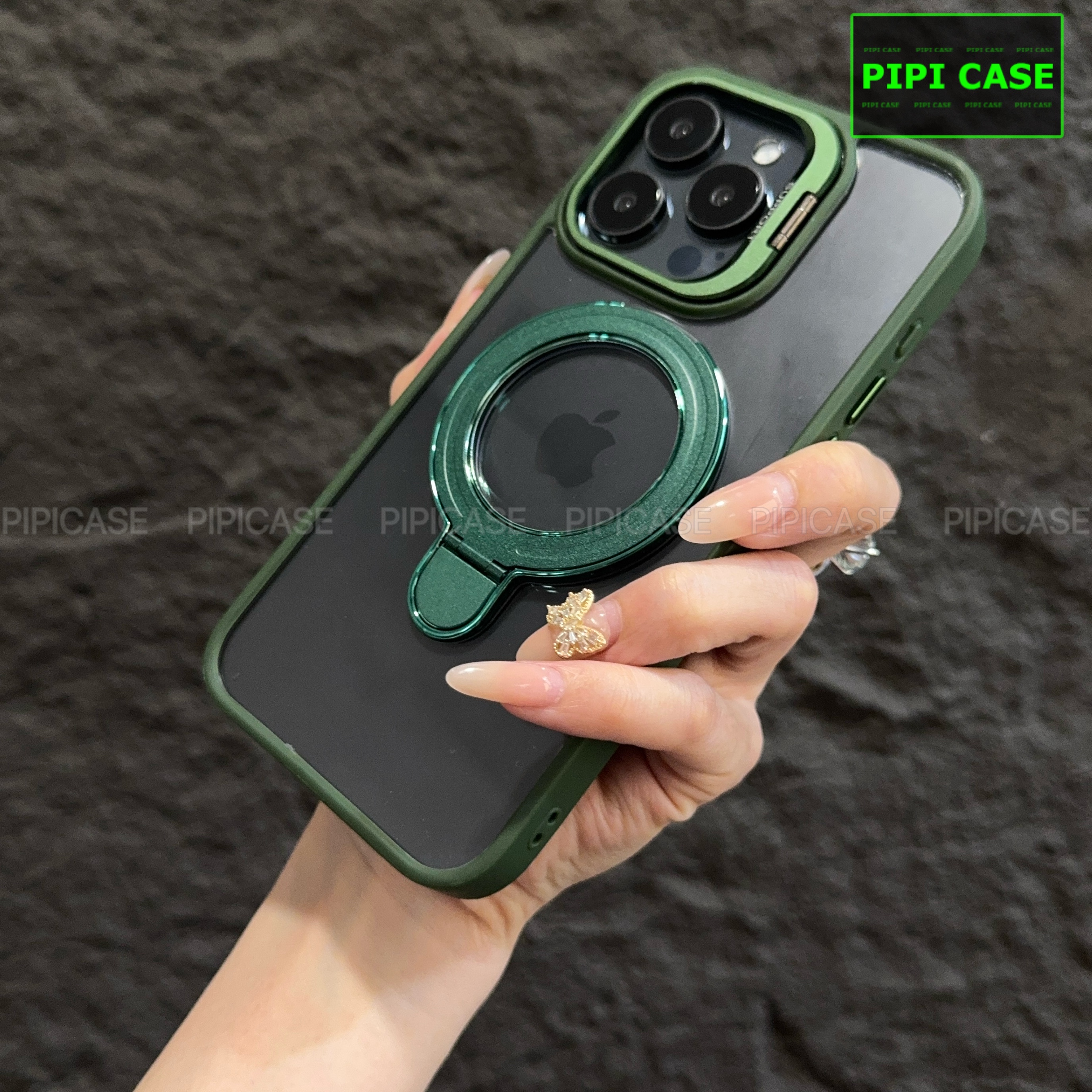 Ốp Lưng iPhone 12 Pro Max - Super Gone - Xanh Lá_thumbnail_4