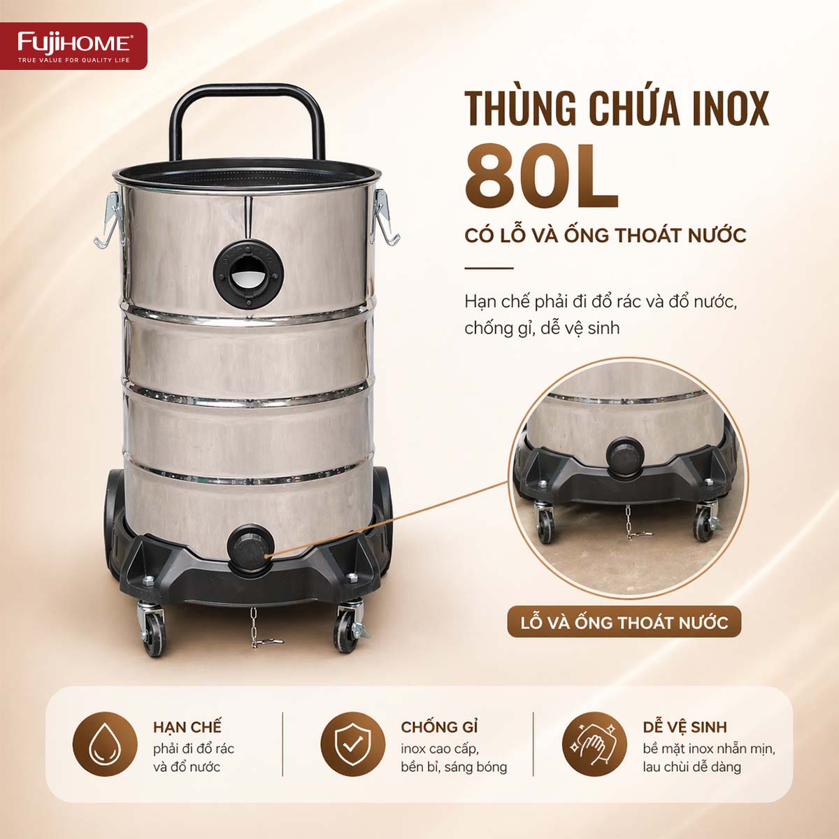 Máy hút bụi công nghiệp Fujihome VC80N_thumbnail_6