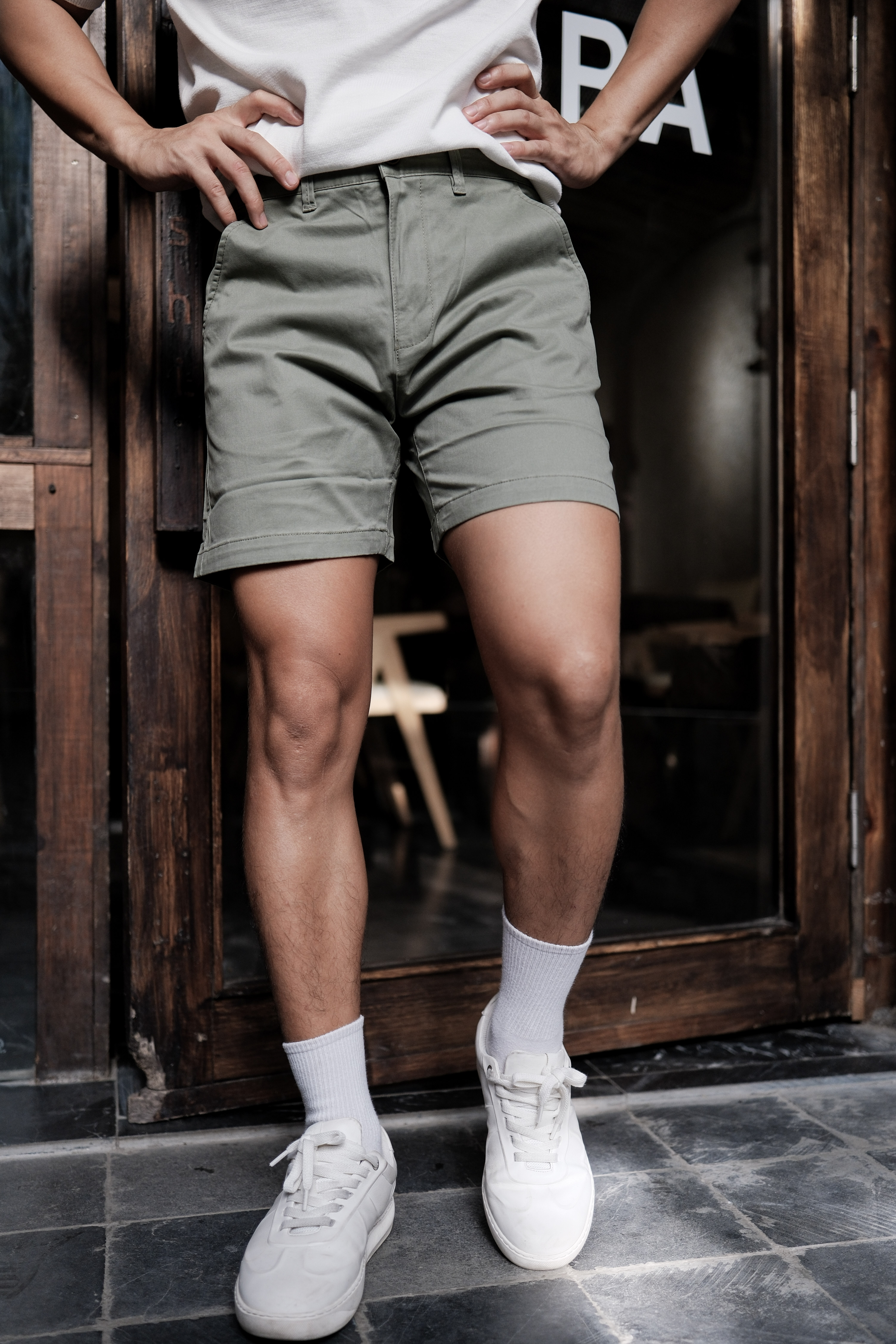 QA2 - Quần short nam ống đứng phong cách Hàn Quốc chất cotton thoáng mát mùa hè_thumbnail_32