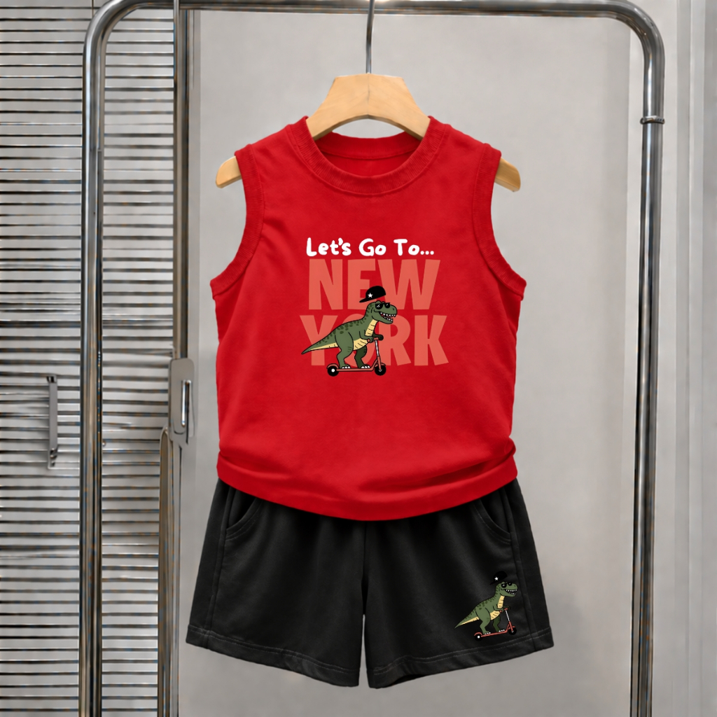 Set bộ bé trai in hình Khủng Long New York size từ 15-40kg - Loza Kids BL661_thumbnail_1