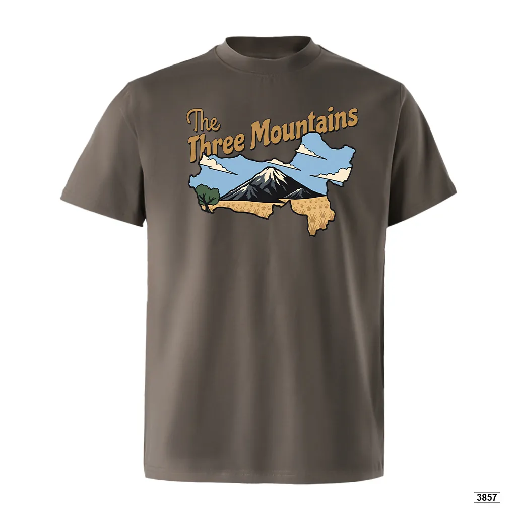 Áo thun nam form rộng streetwear Three Mountains TeePrint 3857_thumbnail_13