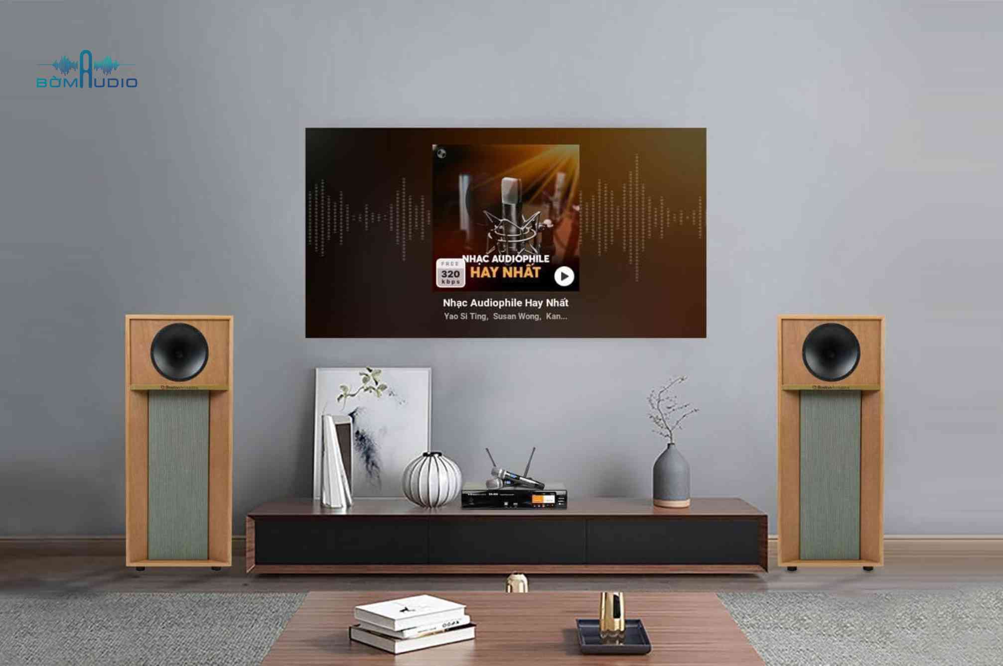 công suất Loa Karaoke Boston Acoustics The Horn 1210