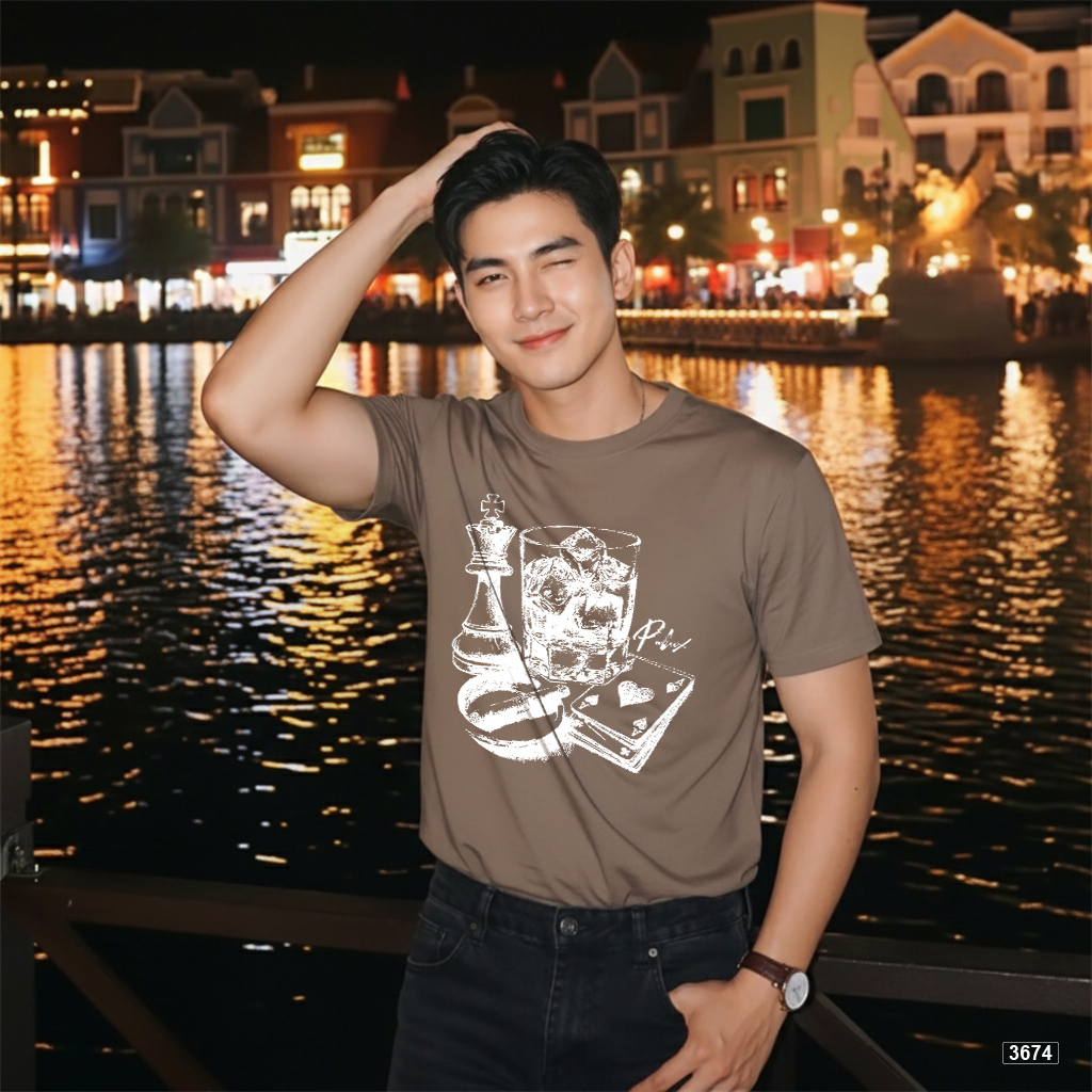 Áo thun nam form rộng phong cách đường phố Polux 3674_thumbnail_5