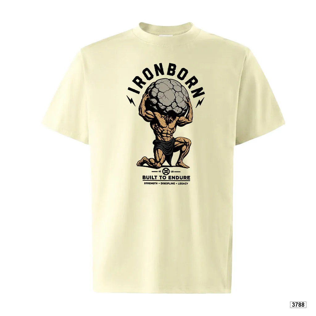 Áo thun nam oversize Ironborn phong cách đường phố basic TeePrint 3788_thumbnail_8